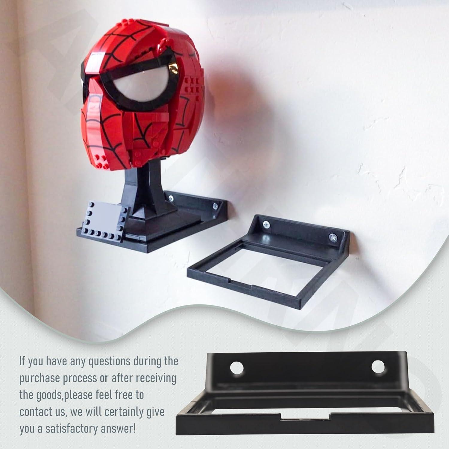 Soporte de Exhibición de Casco AMTHKNO 5 Unidades Compatible Lego