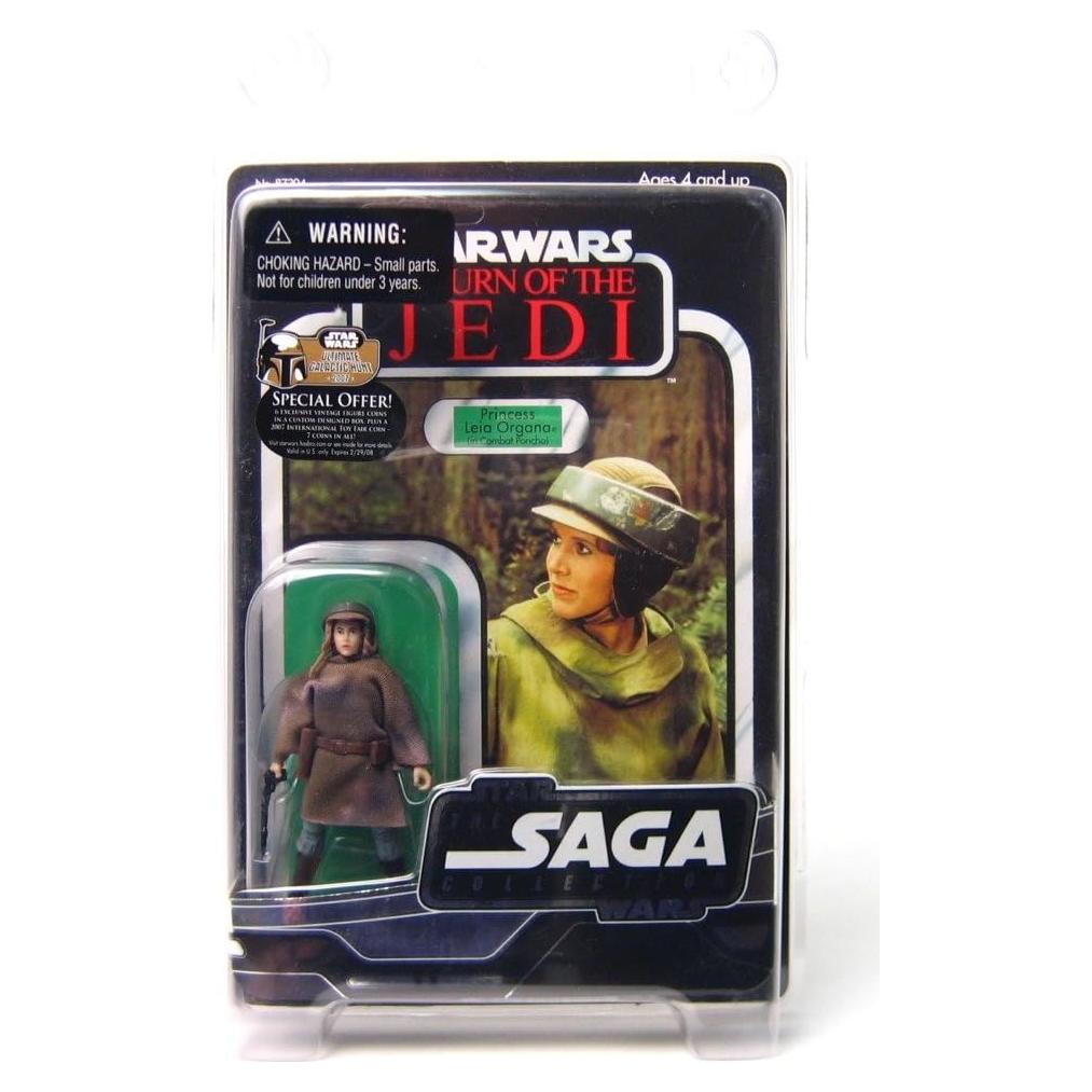 Figura de Acción Vintage Leia Endor Hasbro 9.5 cm