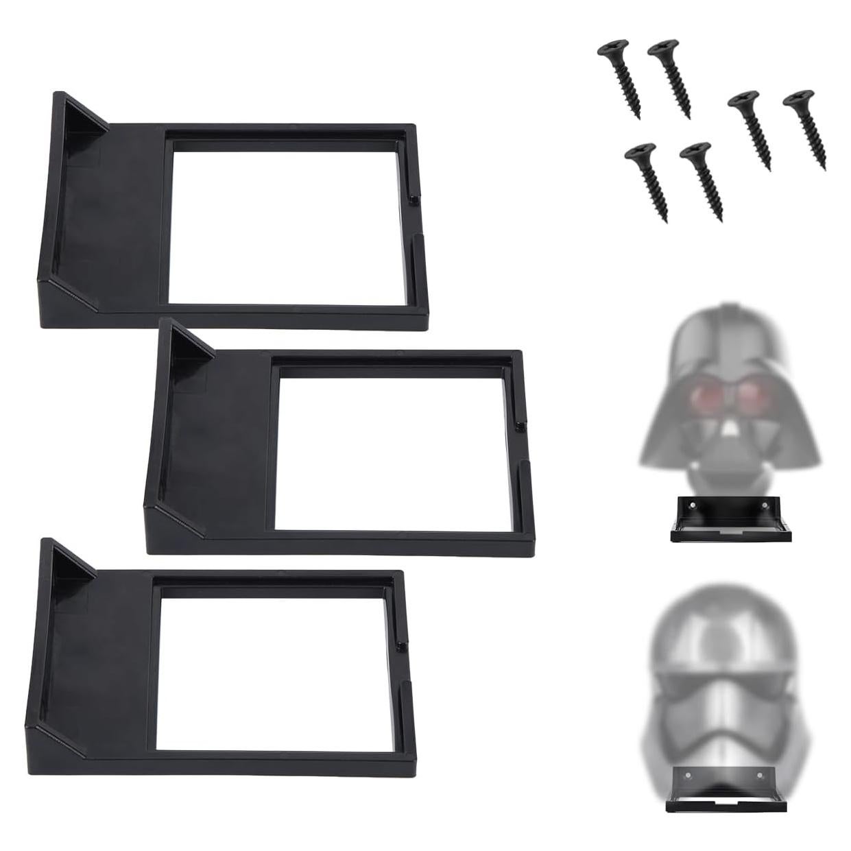 Soporte de Exhibición de Pared Gosknor para Casco - 3 Piezas