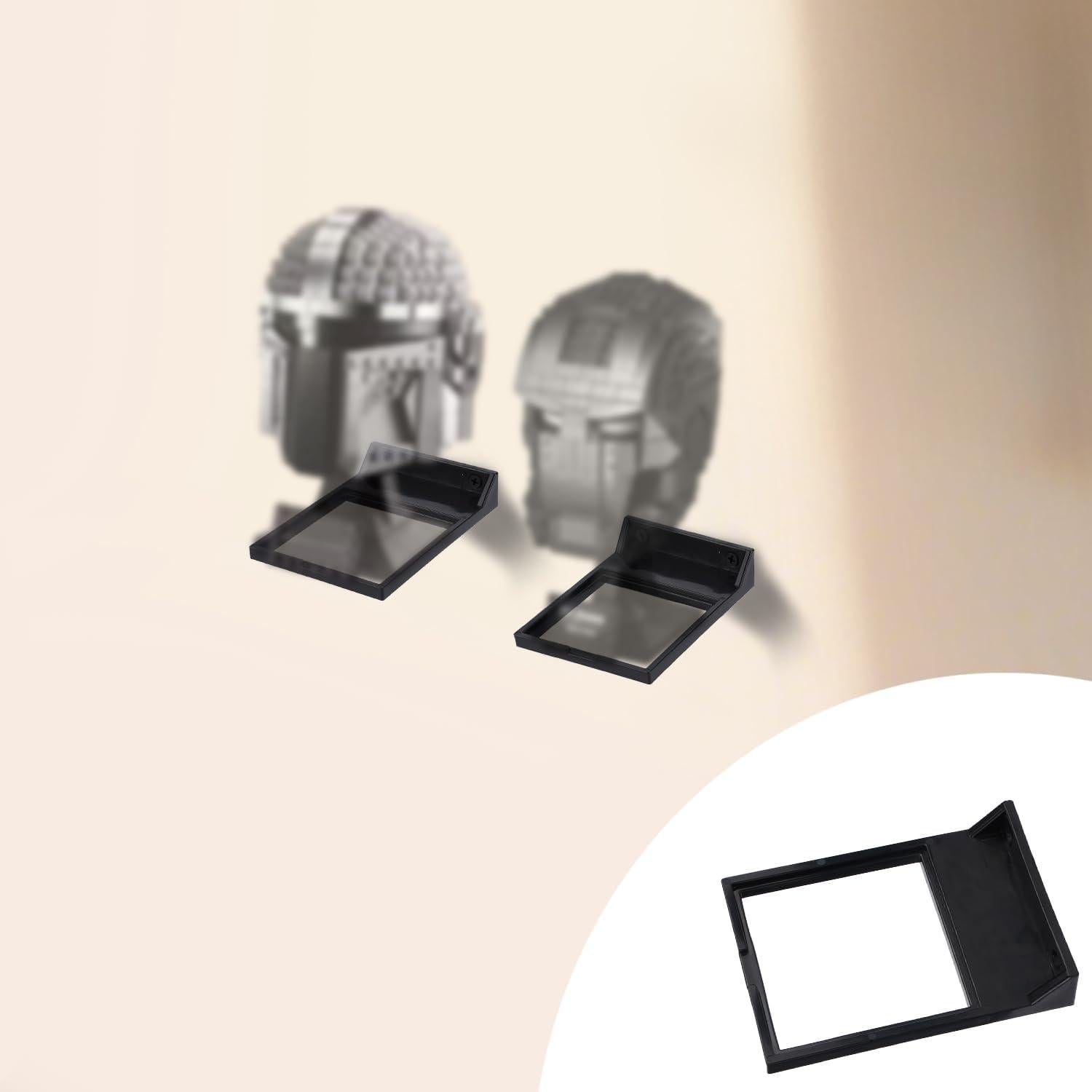 Soporte de Exhibición de Pared Gosknor para Casco - 3 Piezas