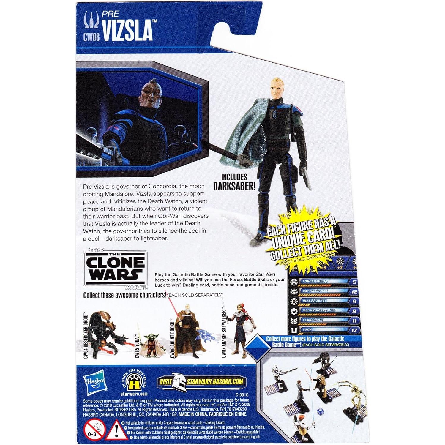 Figura de Acción Star Wars Hasbro Pre Vizsla Mandaloriano