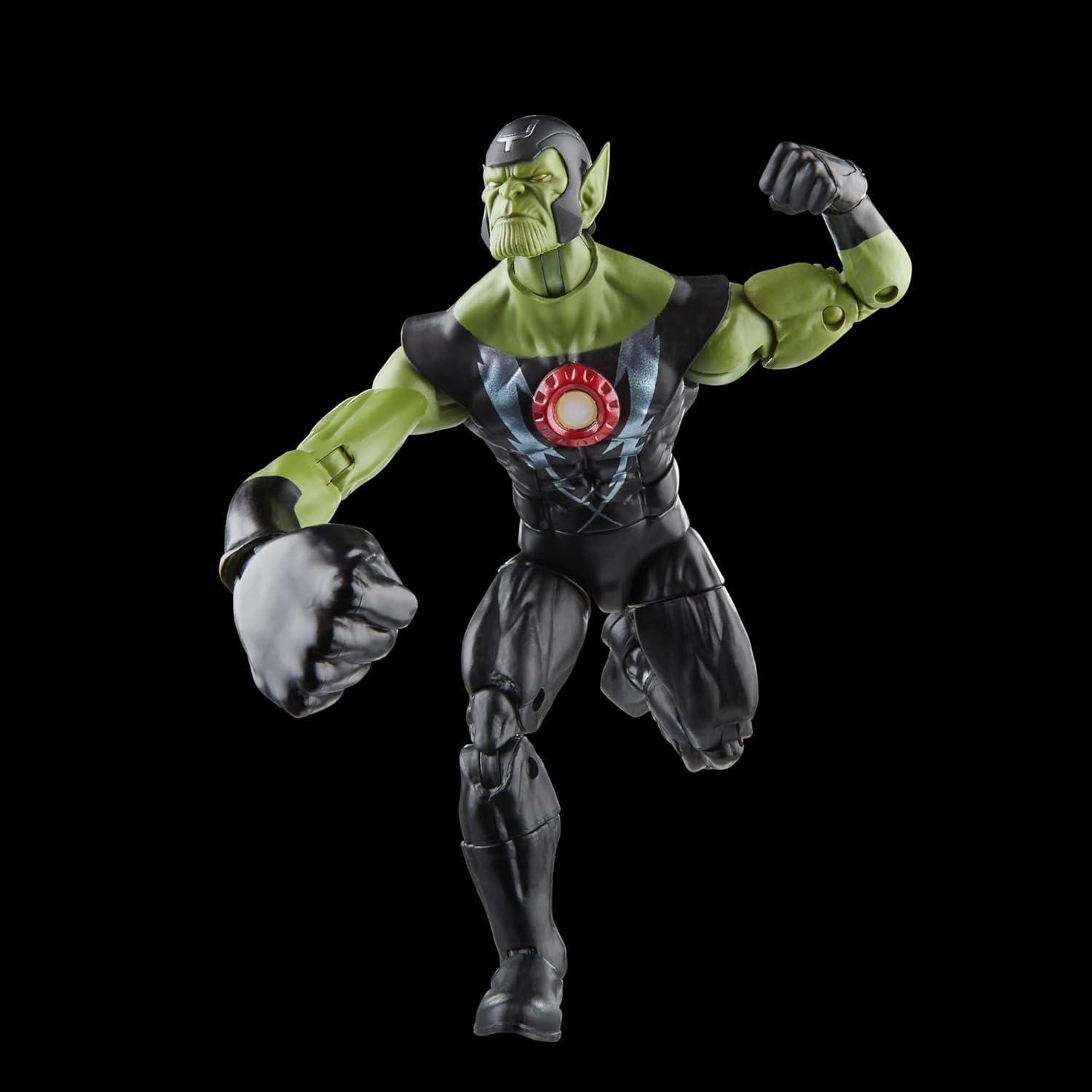 Figuras de acción Marvel Legends Reina Skrull y Super-Skrull 15 cm