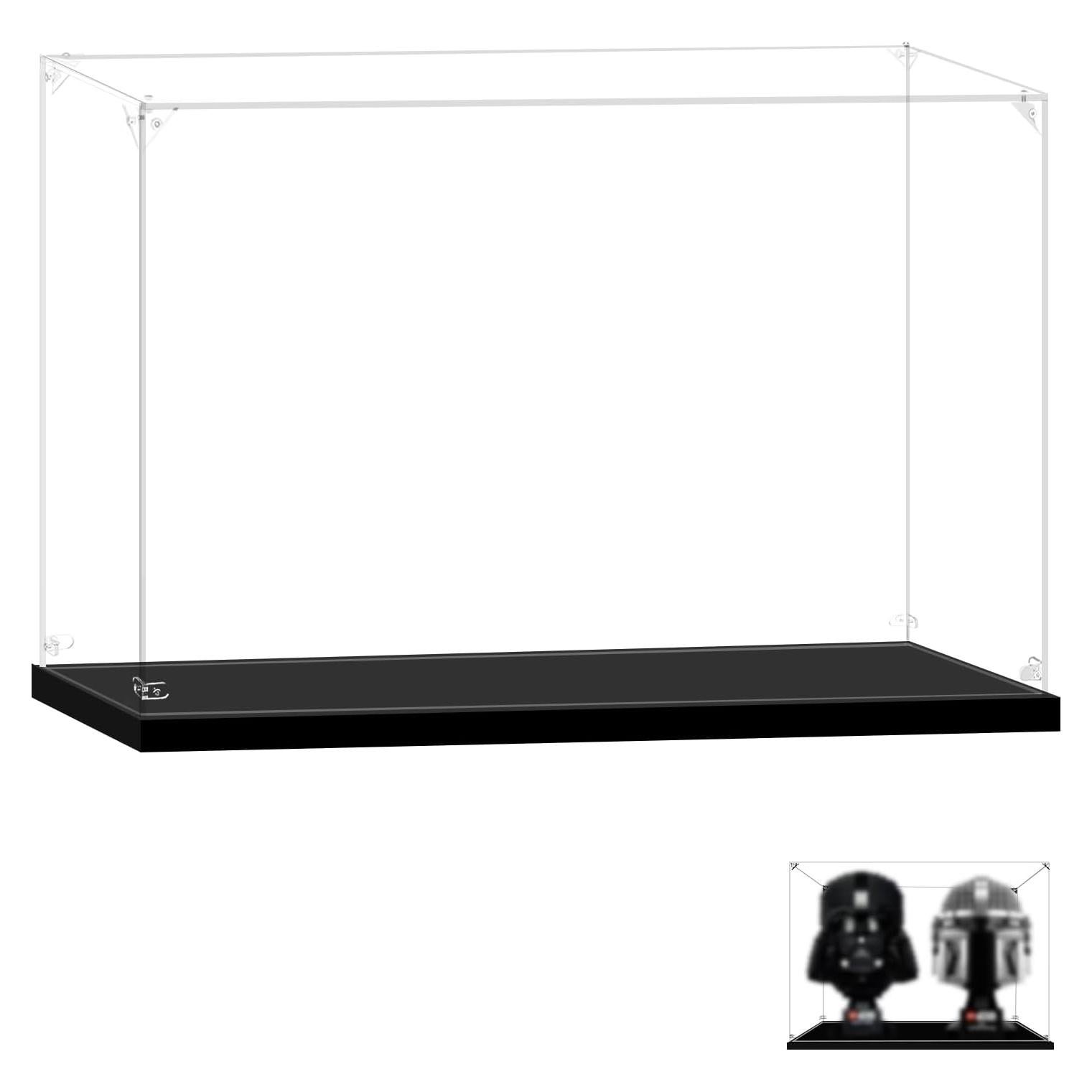 Caja de Exhibición LILIKAKA para 2 Cascos de Lego 33x18x24 cm