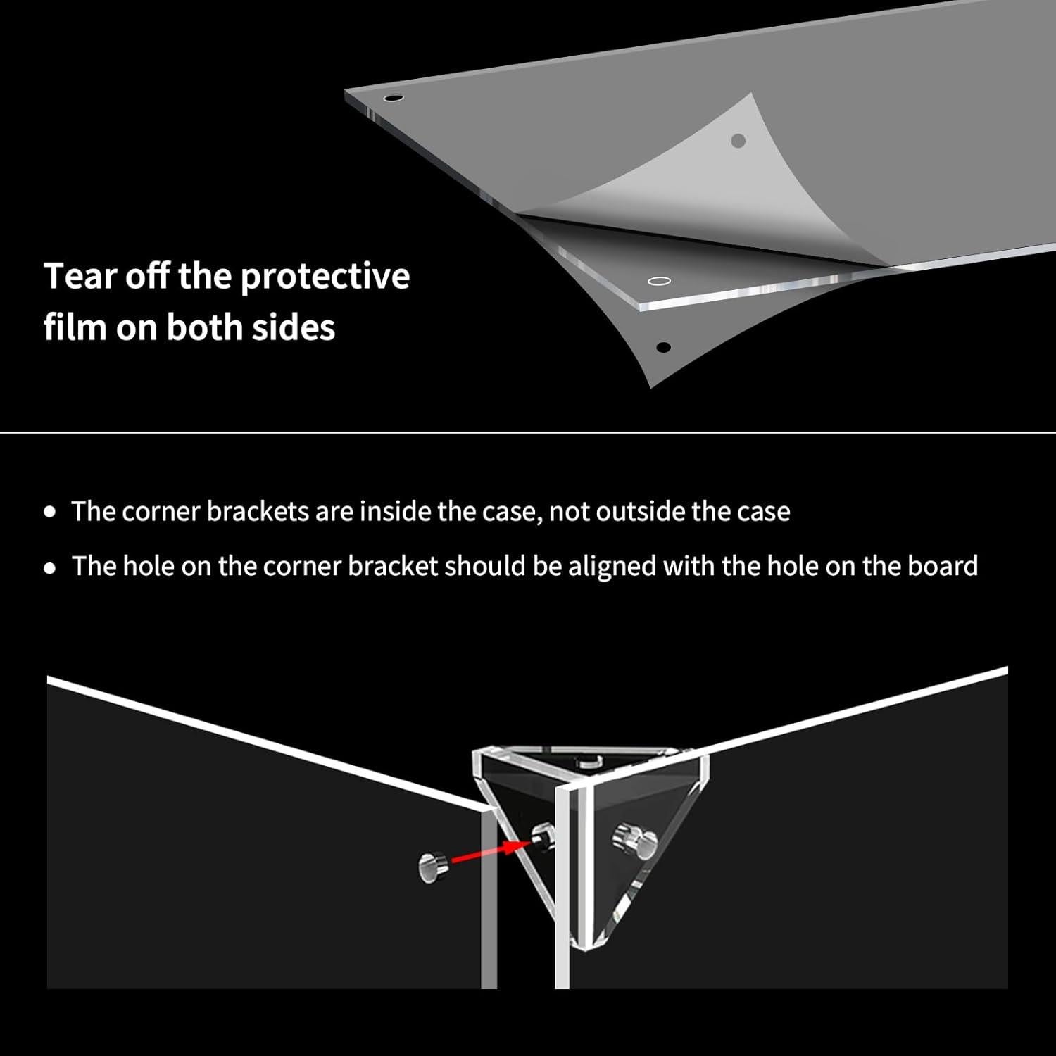 Caja de Exhibición LILIKAKA para 2 Cascos de Lego 33x18x24 cm