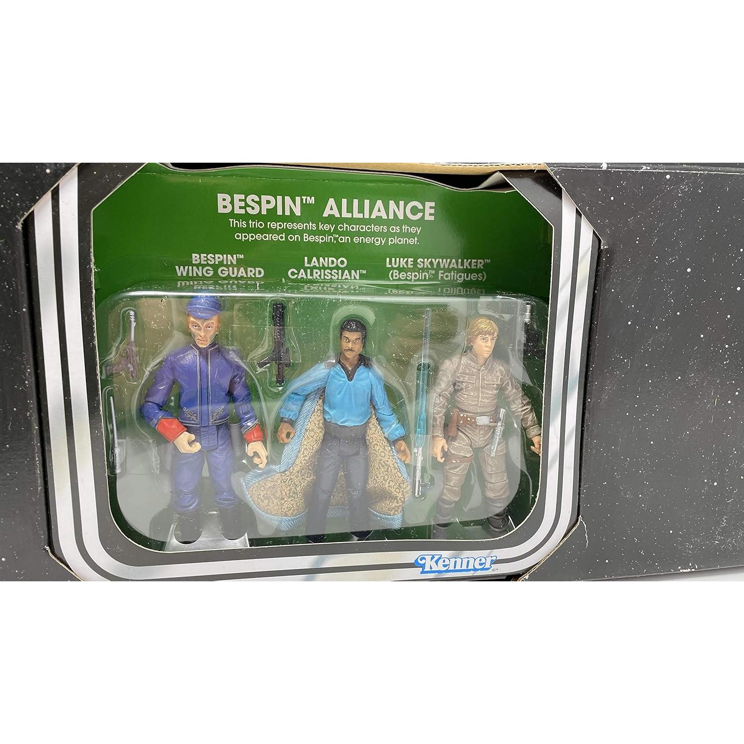 Conjunto de 9 Figuras Vintage Hasbro Star Wars El Imperio Contraataca