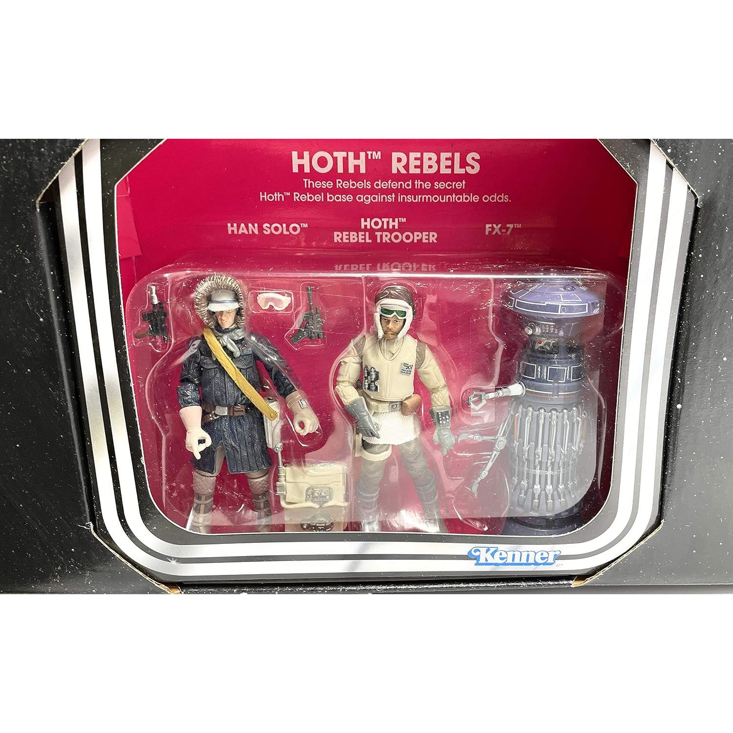 Conjunto de 9 Figuras Vintage Hasbro Star Wars El Imperio Contraataca