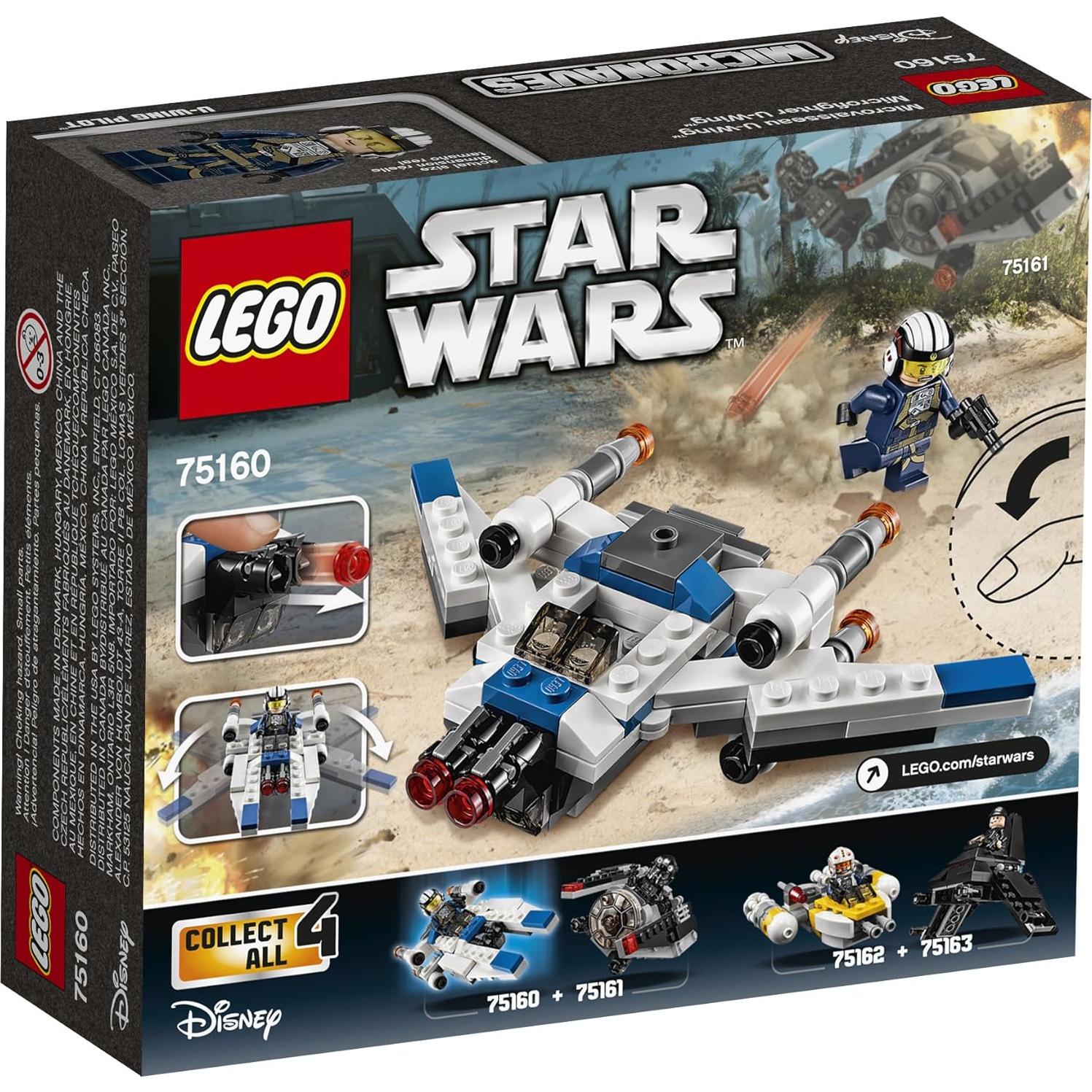 LEGO Star Wars U-Wing Microfighter 75160 Kit de Construcción
