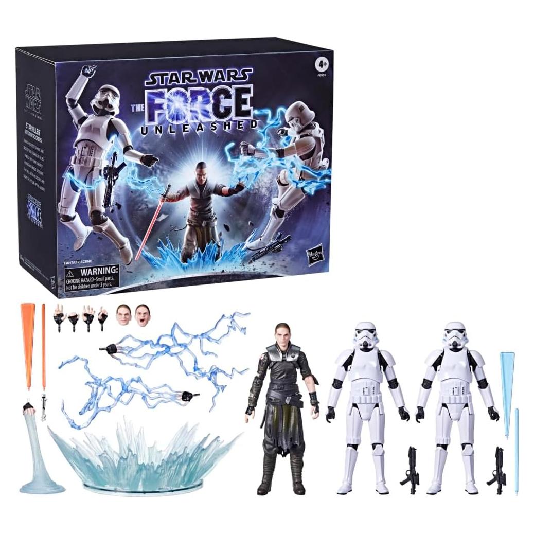 Figuras de Acción Star Wars La Serie Negra Hasbro Starkiller 15 cm