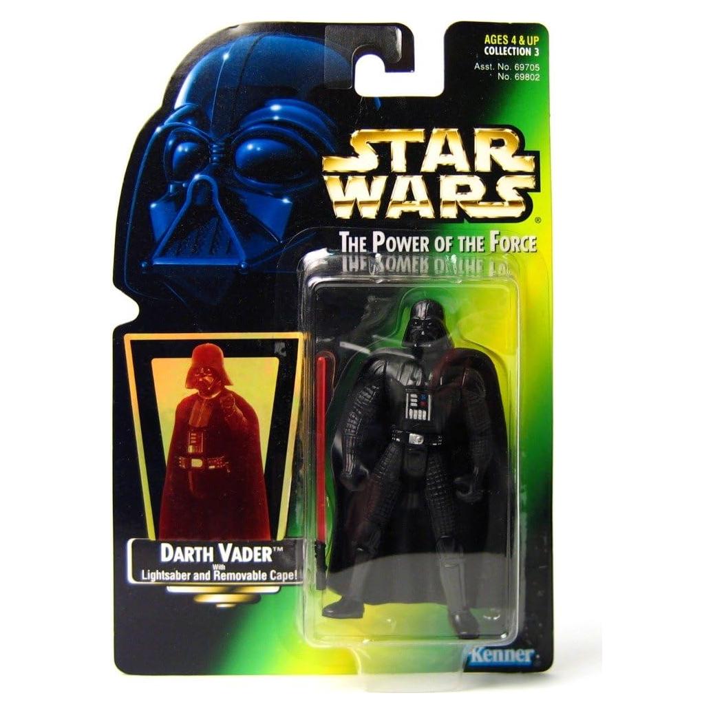 Figura de Acción Darth Vader Hasbro 9.5 cm con Sable de Luz