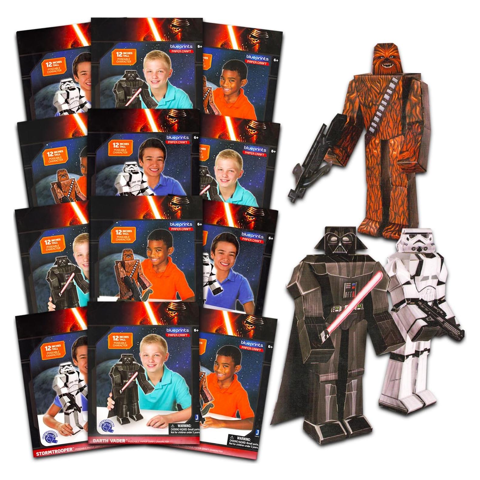 Kit de Manualidades Star Wars - 12 Modelos de Papel 30.48cm