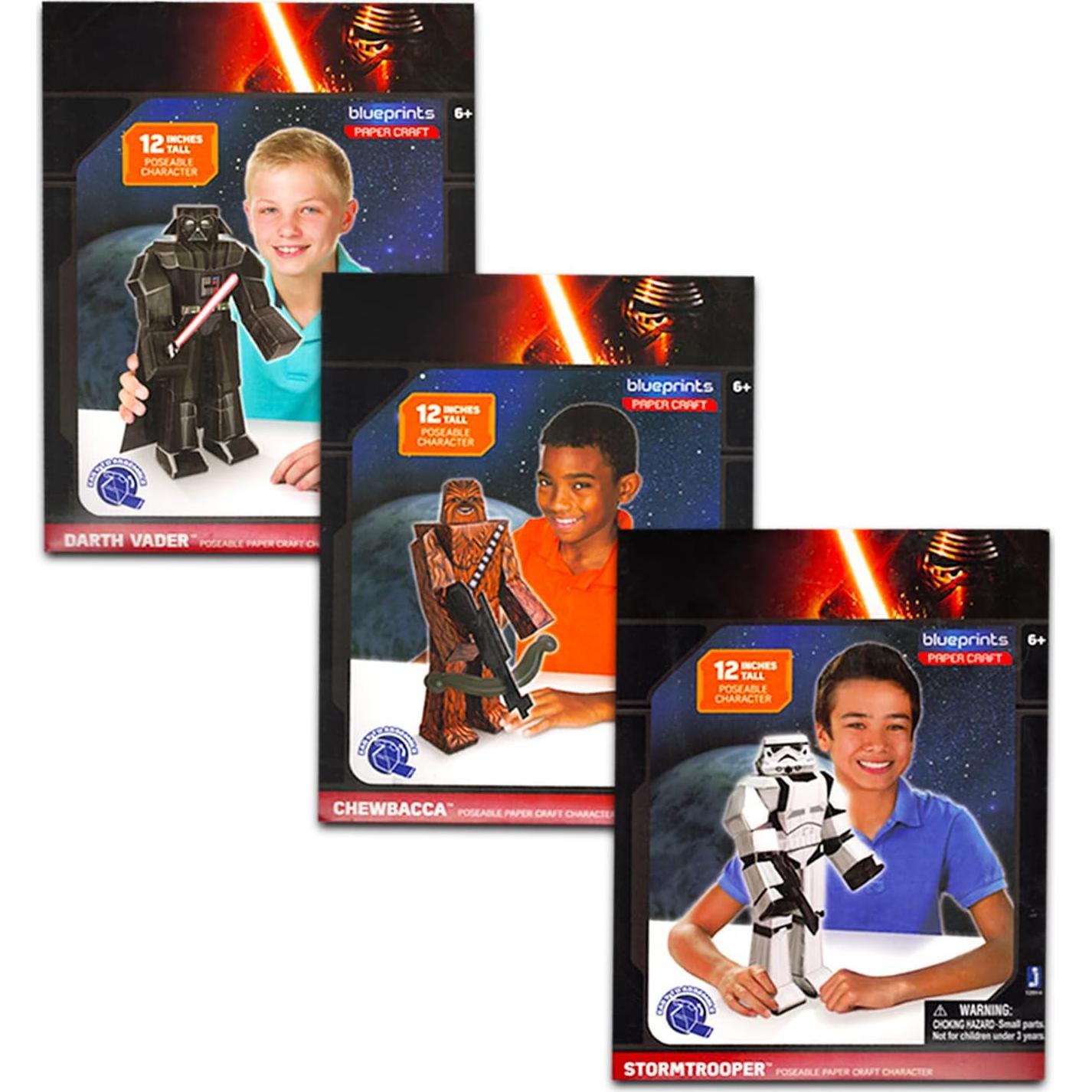 Kit de Manualidades Star Wars - 12 Modelos de Papel 30.48cm
