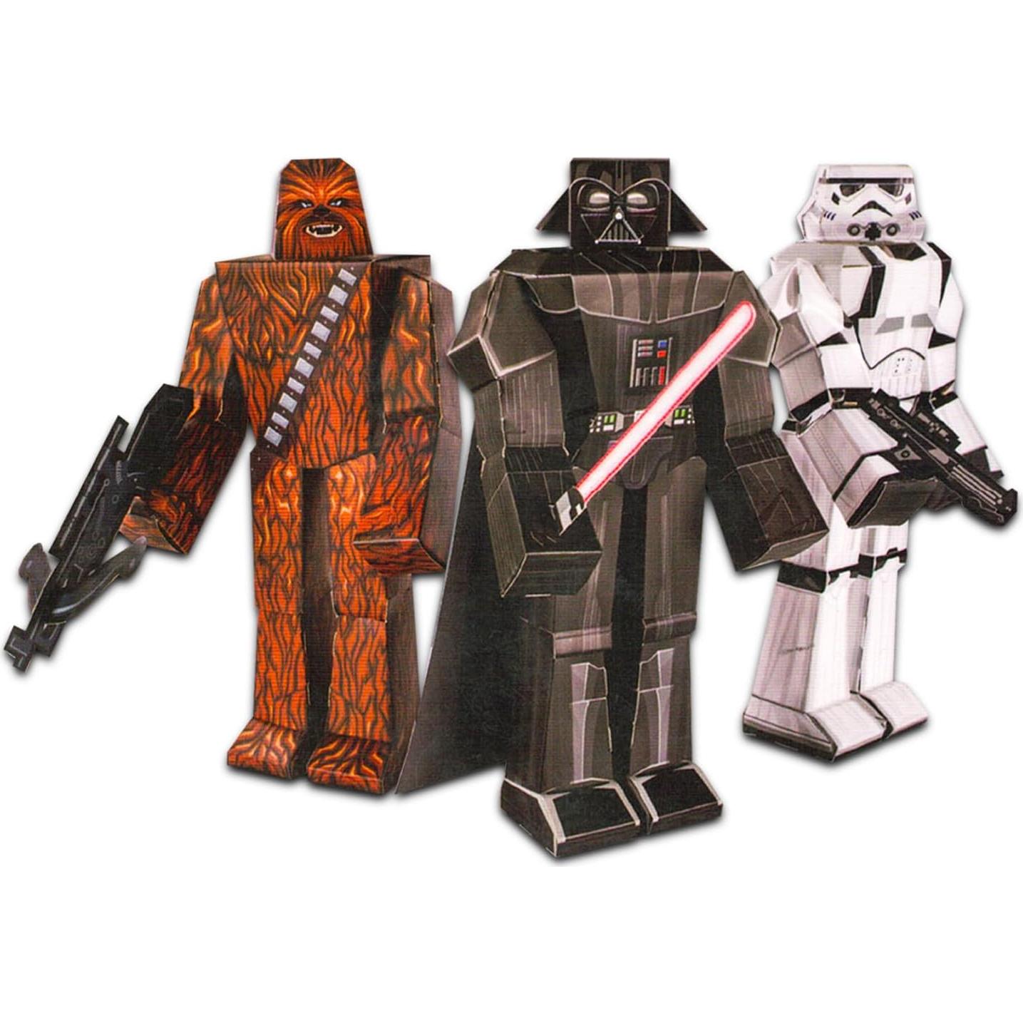 Kit de Manualidades Star Wars - 12 Modelos de Papel 30.48cm