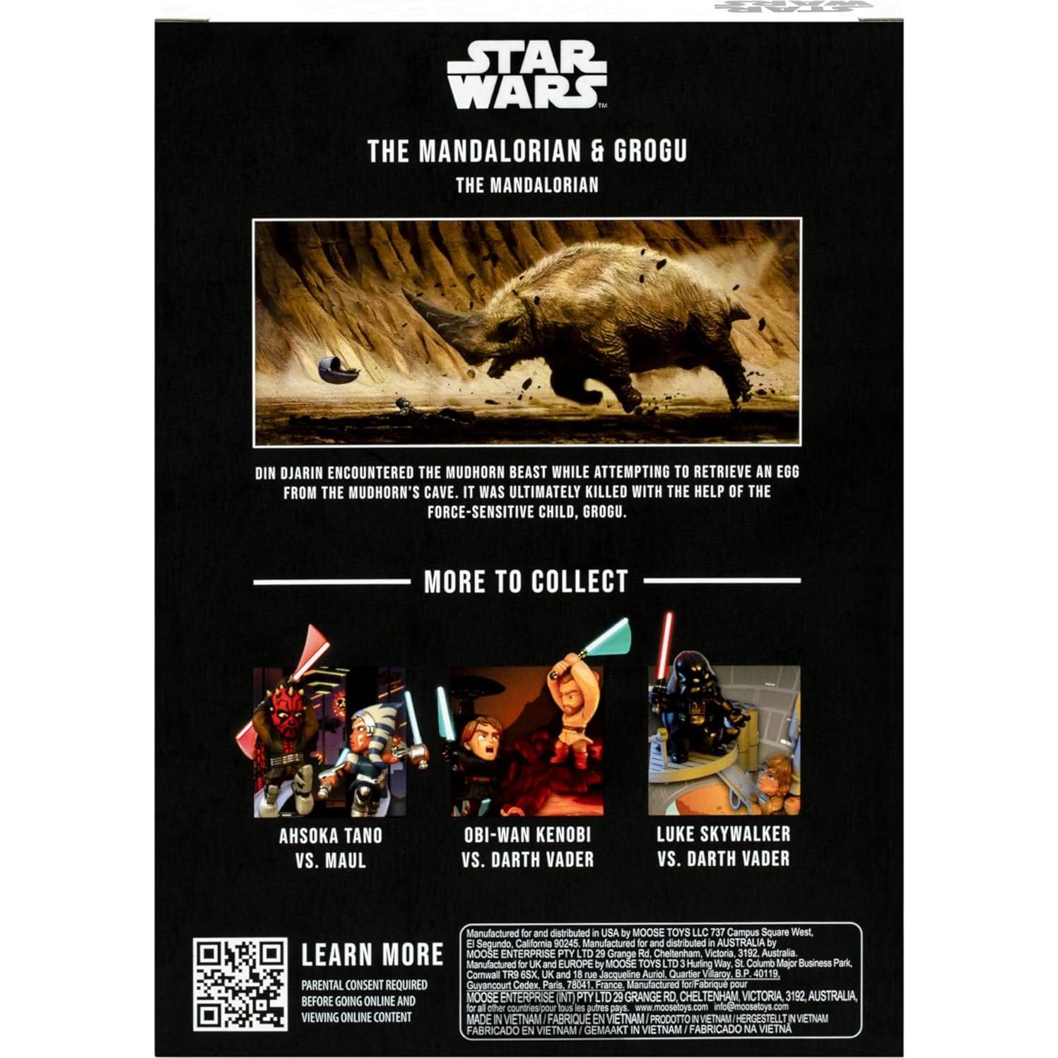 Diorama Star Wars El Mandaloriano Fandrop con Grogu y Marco