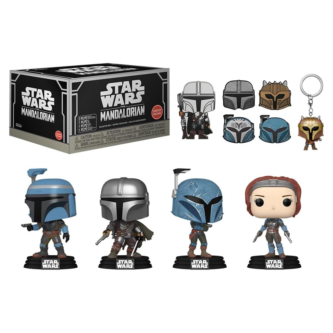 Figuras Pop! Star Wars El Mandaloriano Funko - Paquete Exclusivo