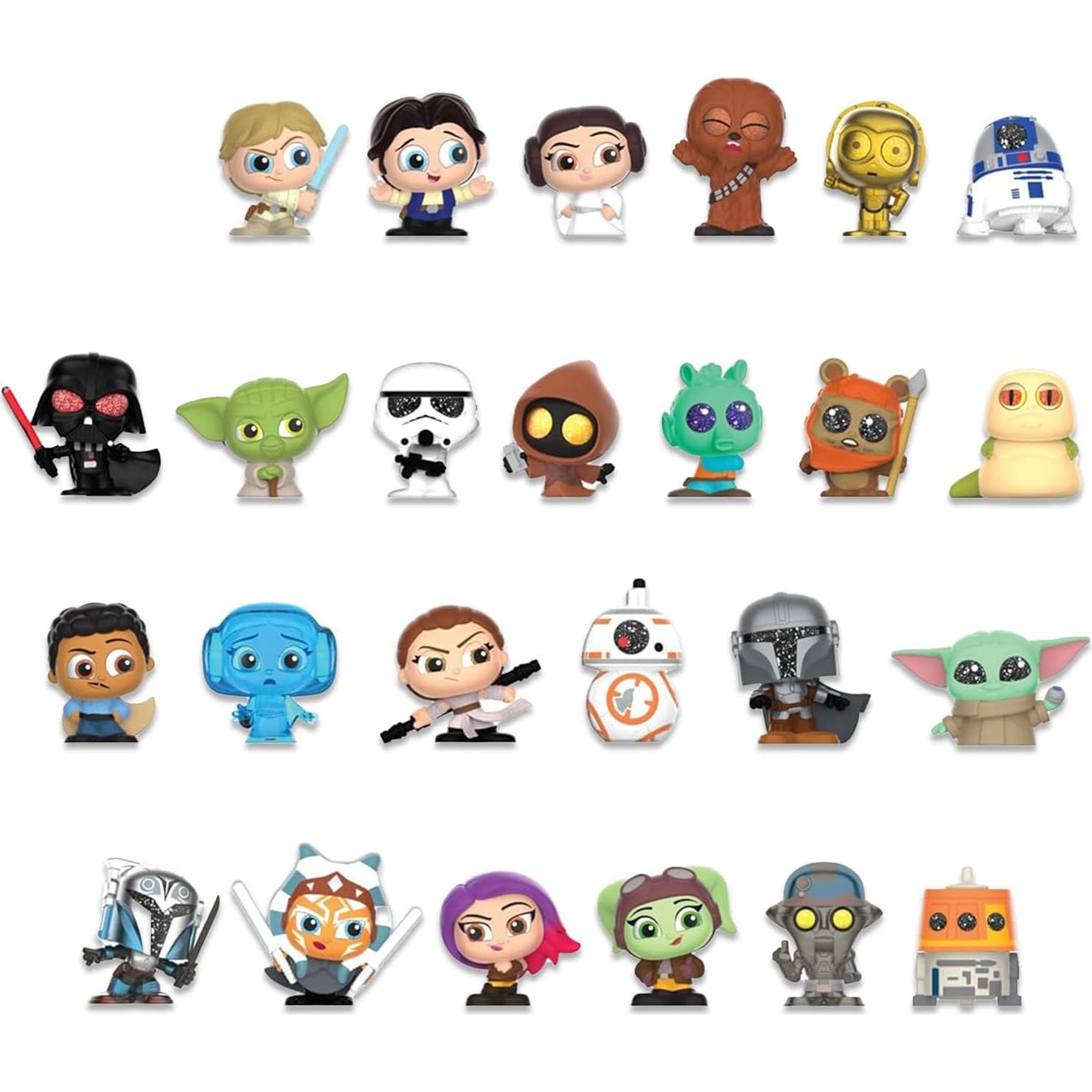 Set de 5 Piezas Star Wars Doorables - 4 Figuras en Estuche