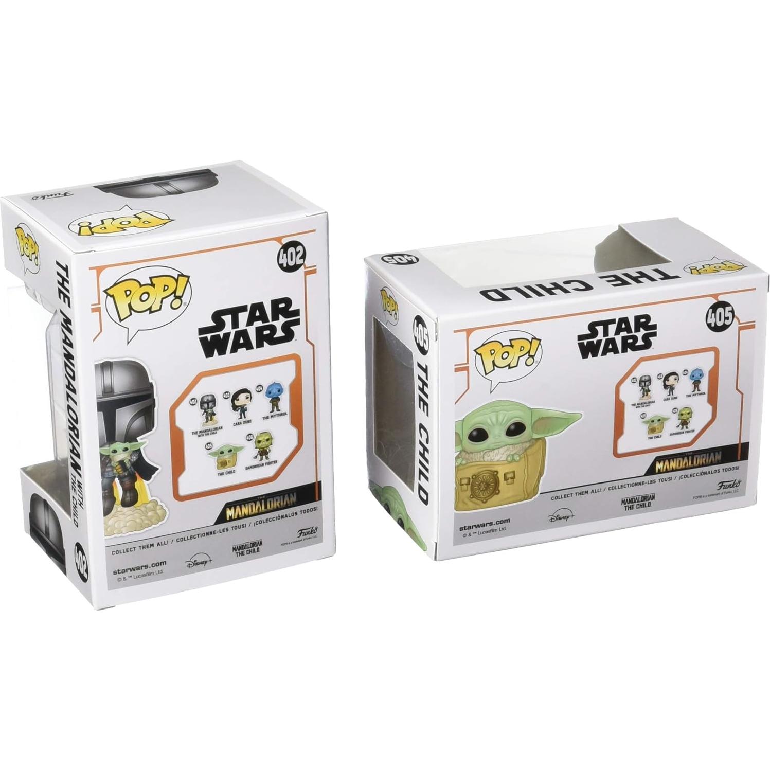 Funko POP! Mandaloriano Set Coleccionista 2 - Mando y Niño