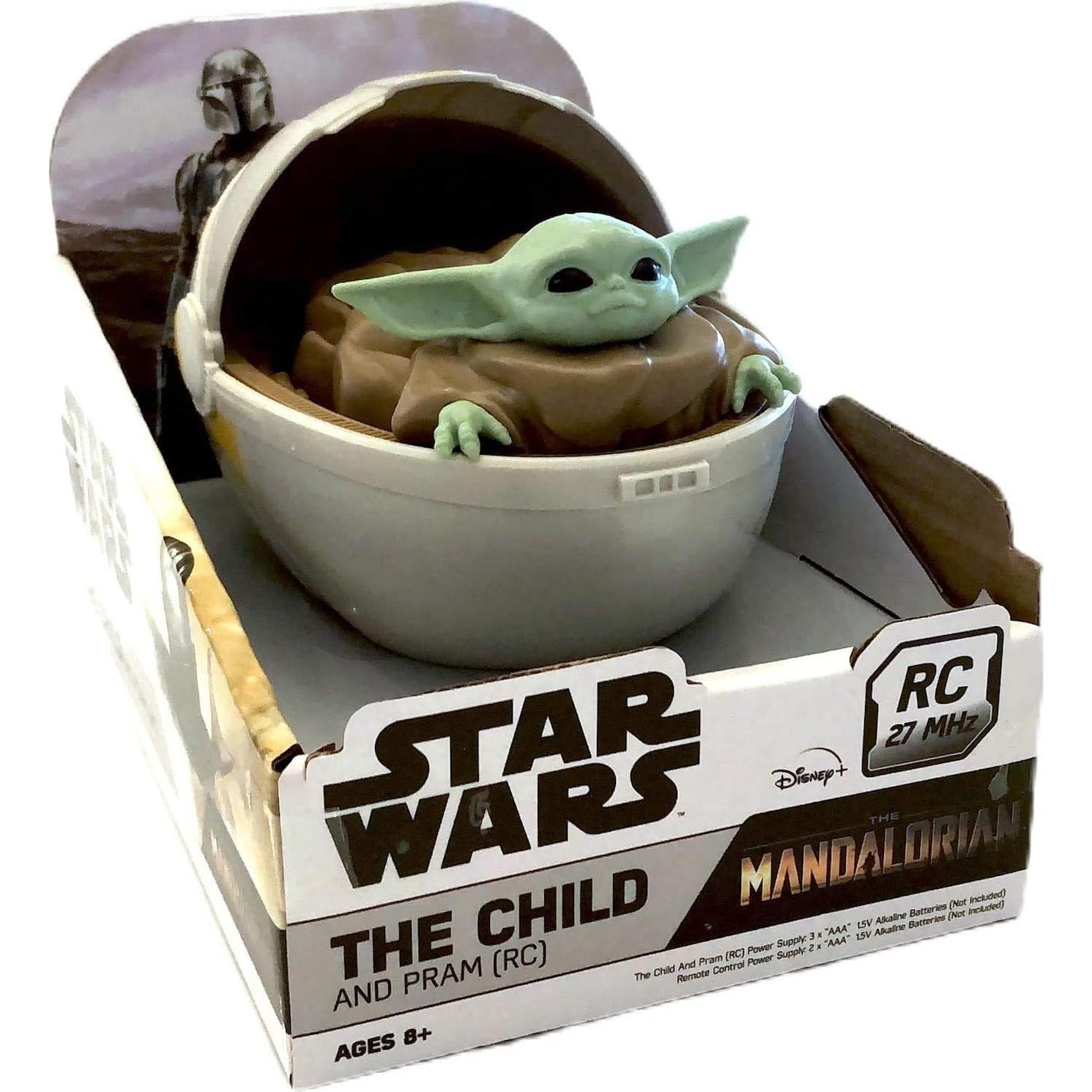 Coche de Cuna a Control Remoto Mandaloriano Yoda 15.24cm