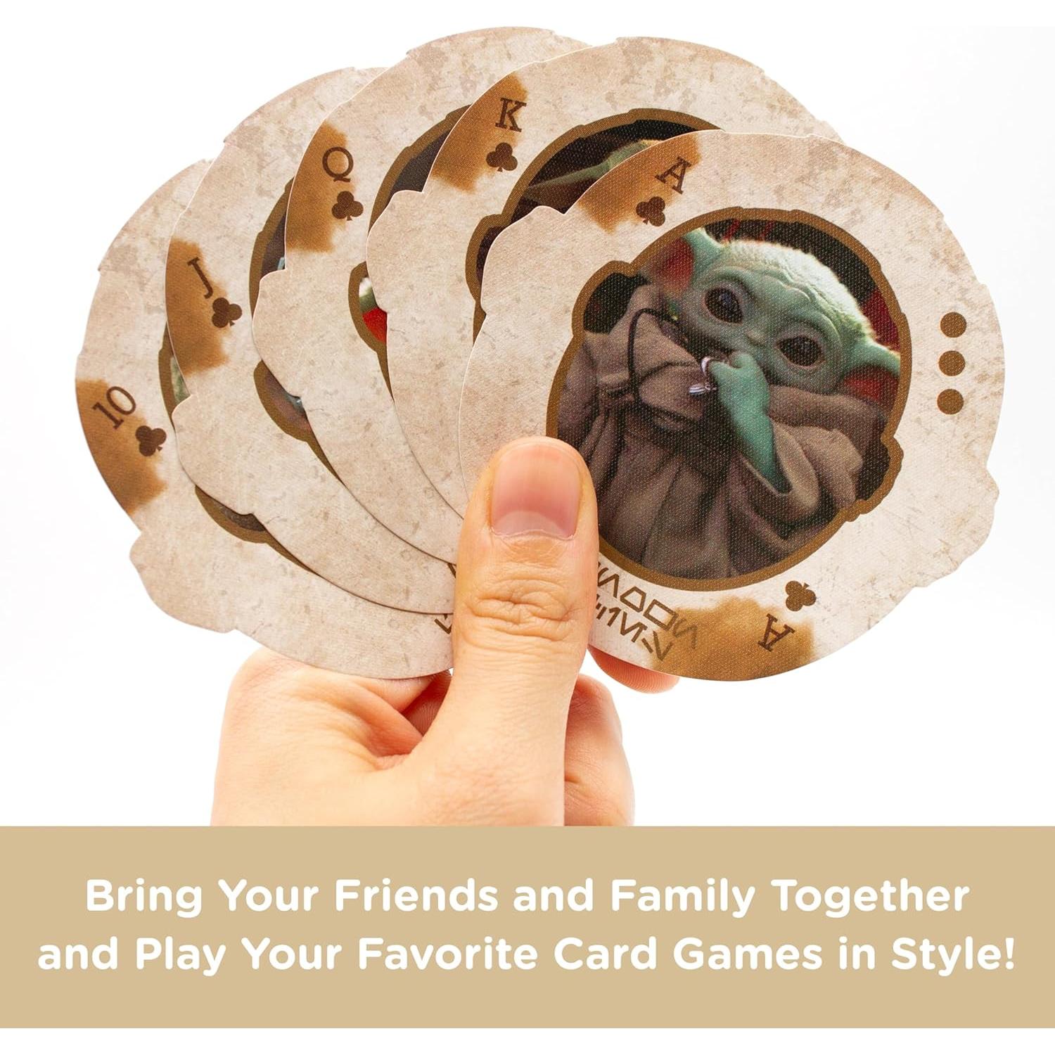 Baraja de Cartas Star Wars Aquarius - Niño Yoda 52 Cartas