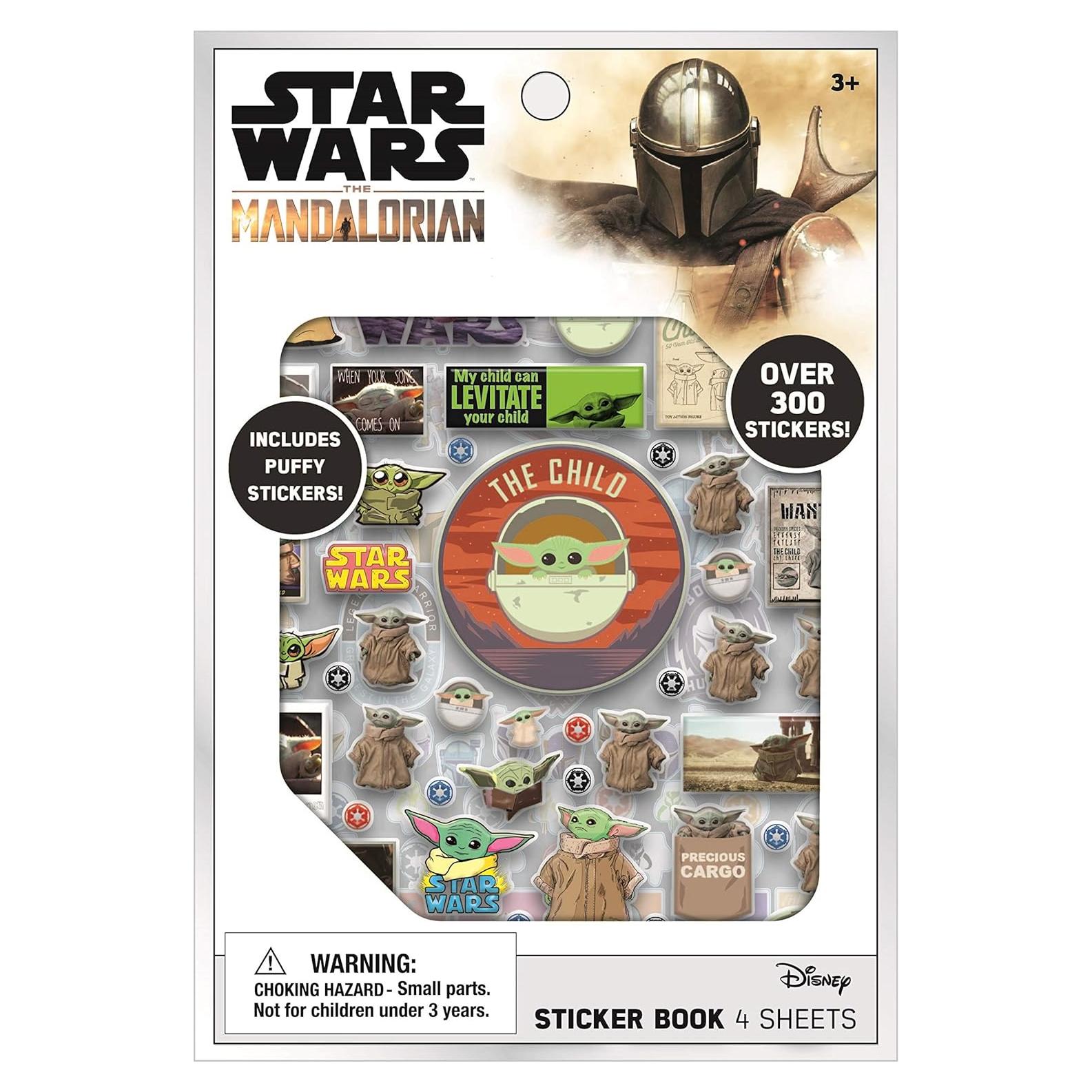 Paquete de Stickers Baby Yoda Star Wars - 300+ Stickers