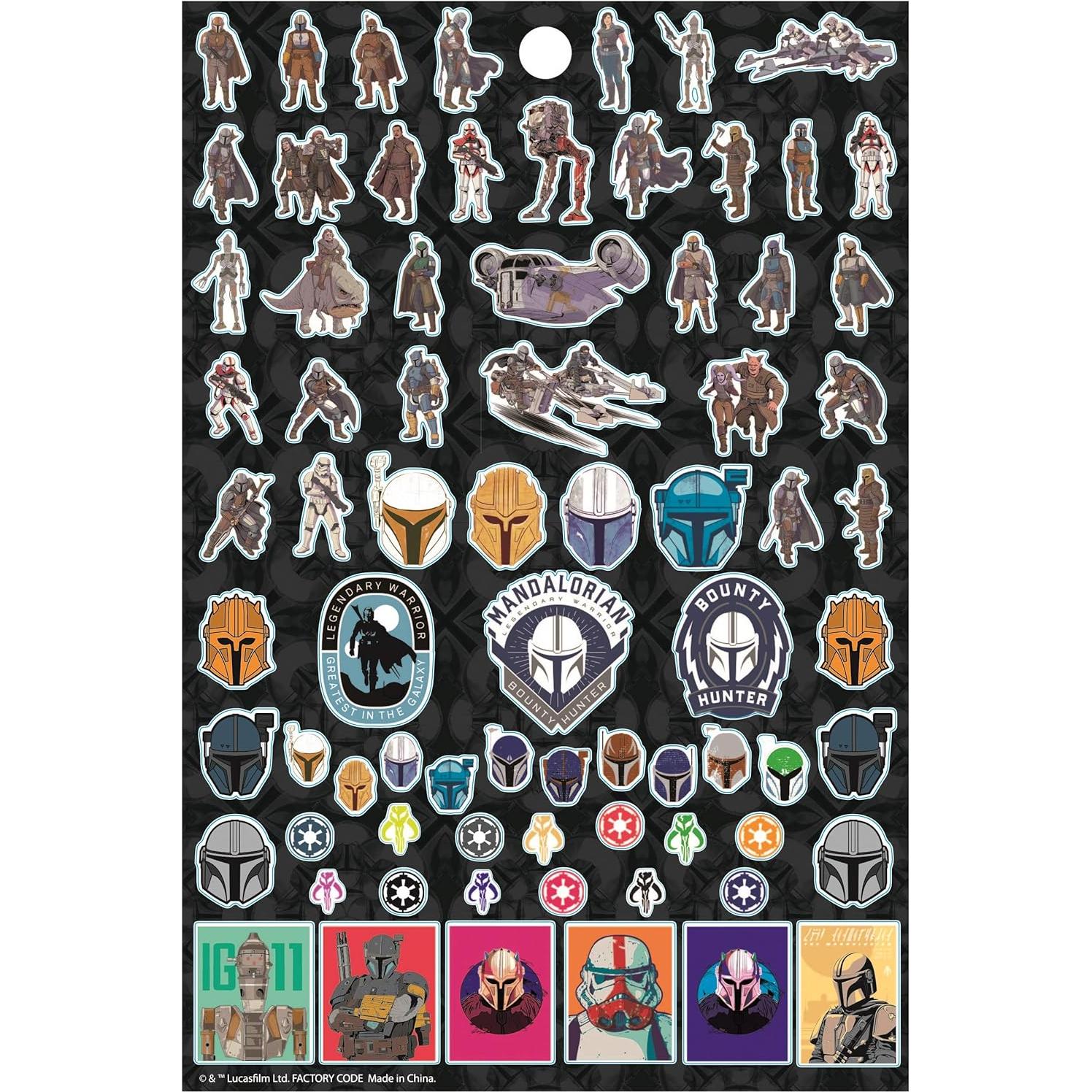 Paquete de Stickers Baby Yoda Star Wars - 300+ Stickers