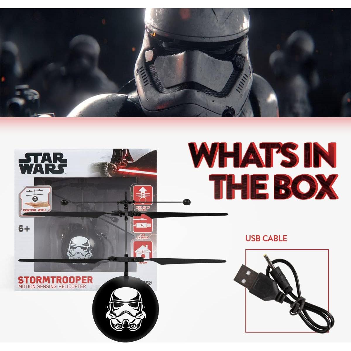 Bola Voladora Stormtrooper Star Wars World Tech Toys - Dron USB