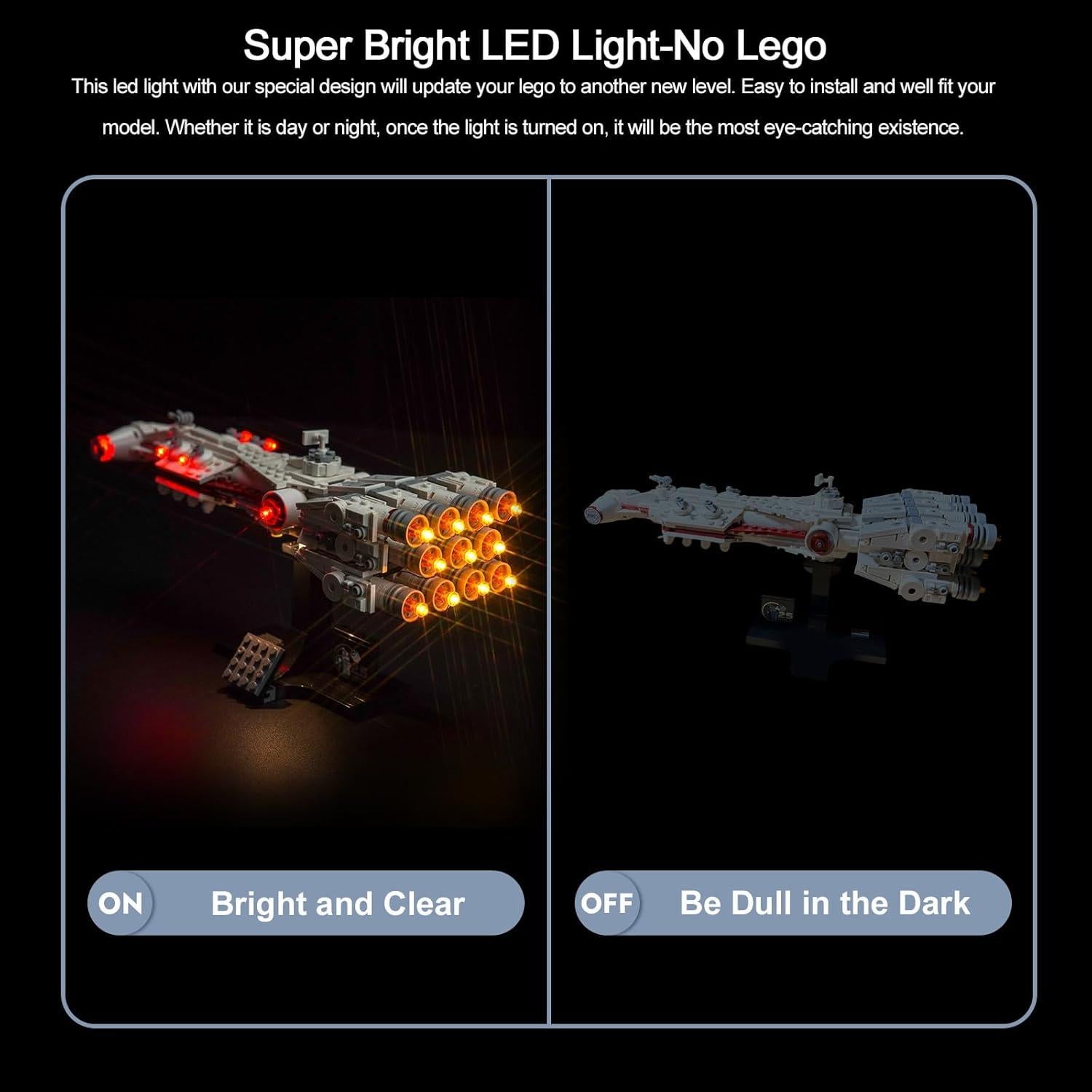 BrickBling Luz LED para Lego Tantive IV 25 Aniversario