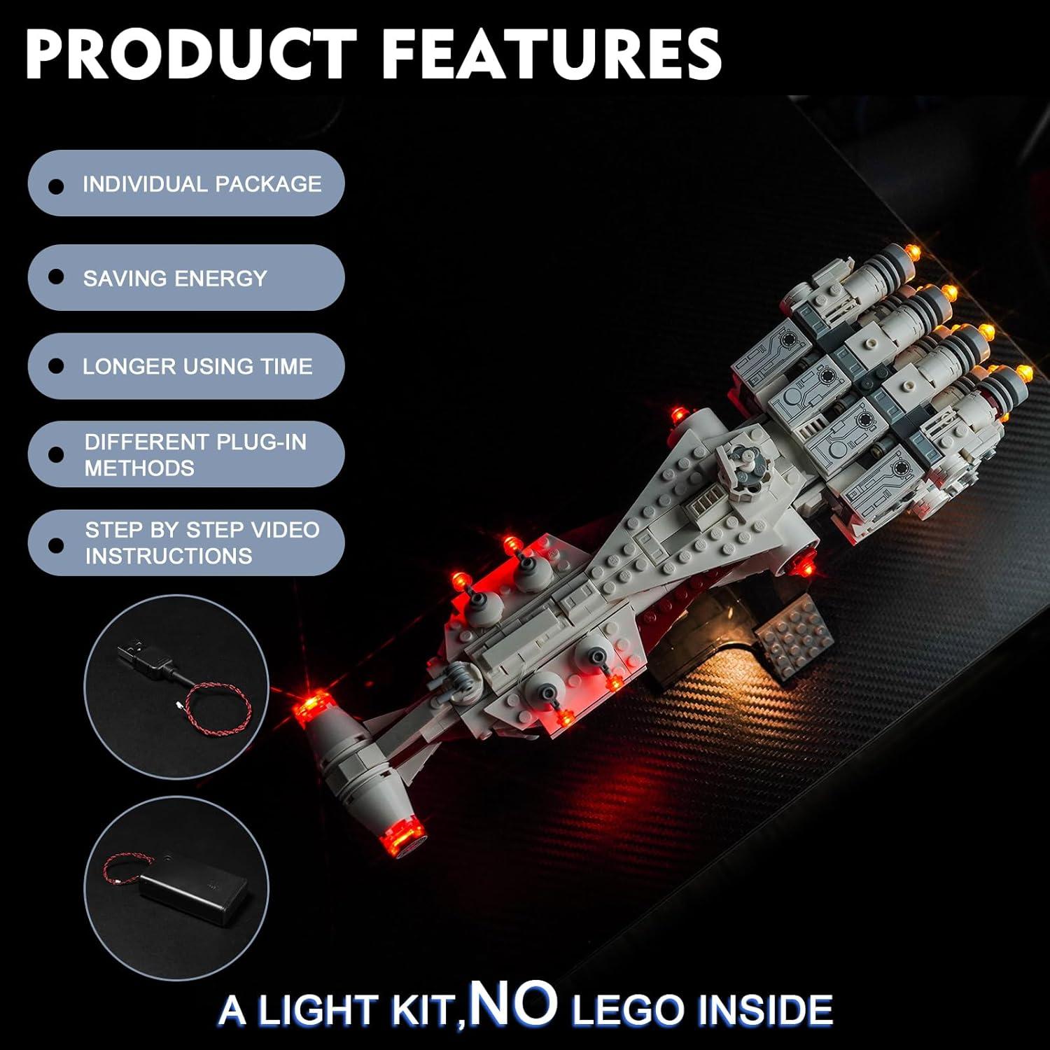 BrickBling Luz LED para Lego Tantive IV 25 Aniversario