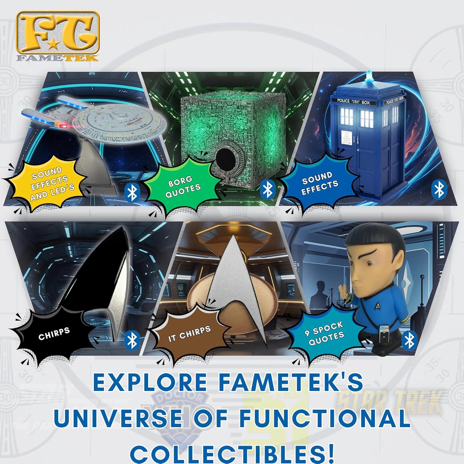 Insignia Comunicadora Star Trek TNG ComBadge FAMETEK 5.28x4.19cm