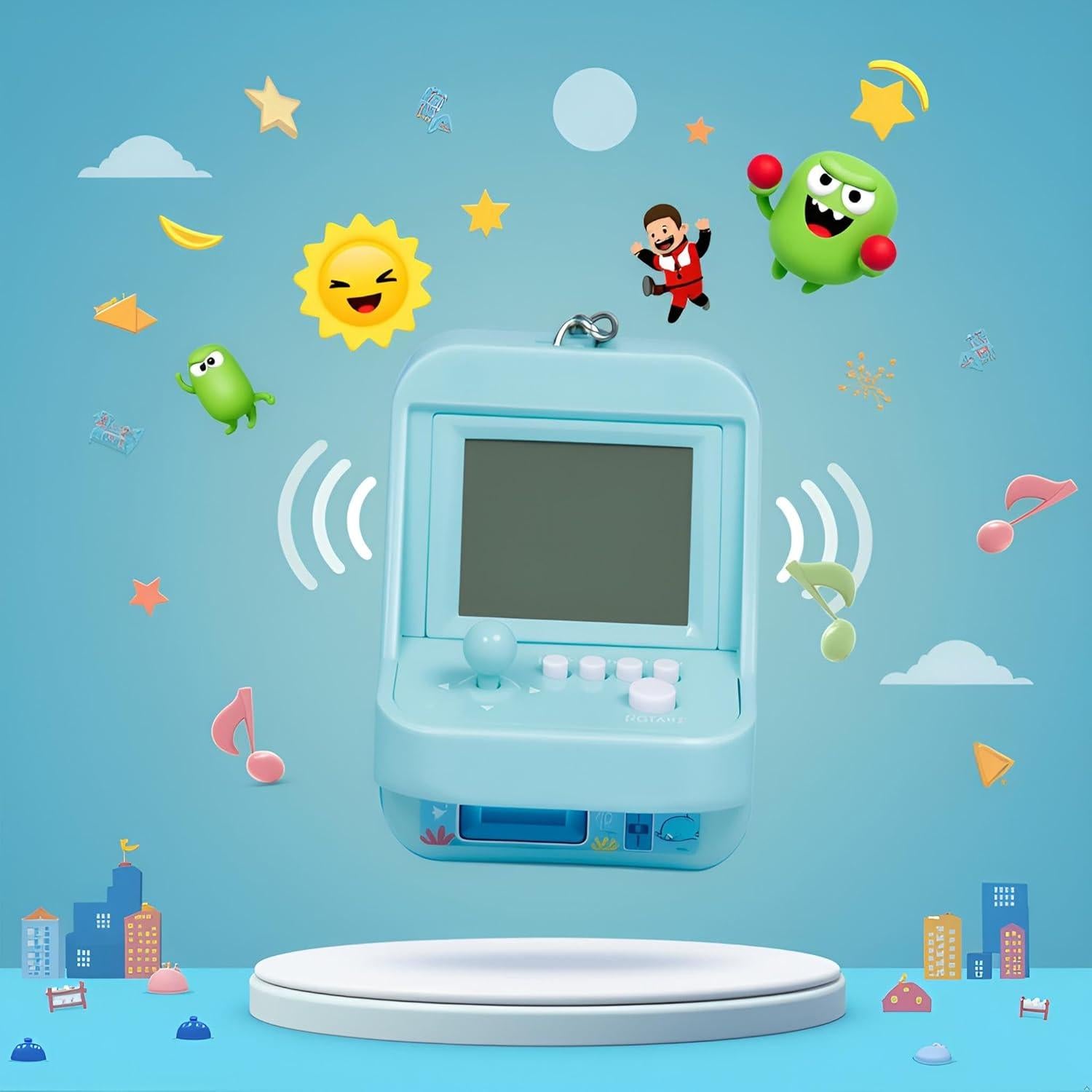 Mini Máquina de Arcade SquarezhenBo con 26 Juegos Clásicos