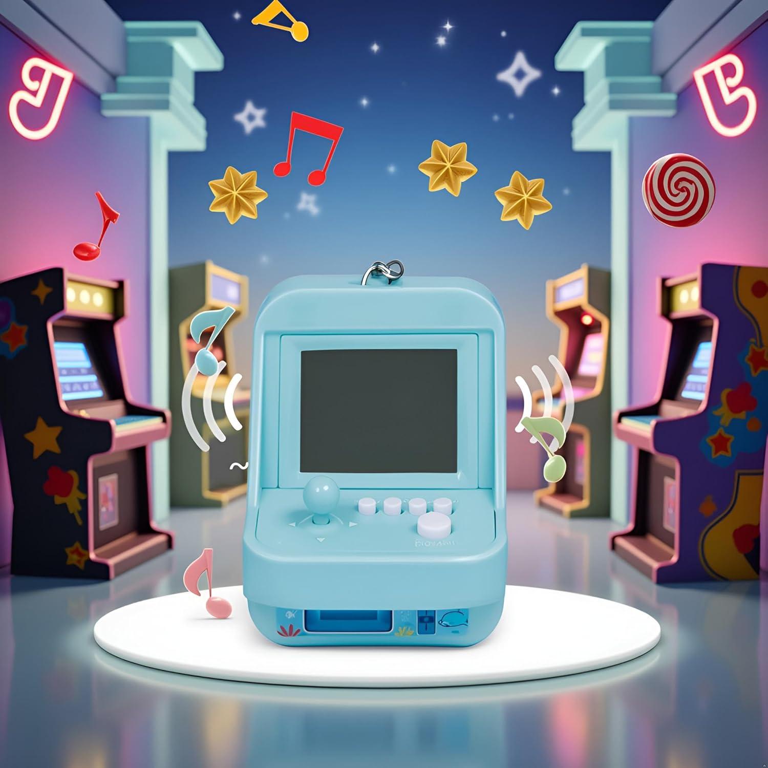 Mini Máquina de Arcade SquarezhenBo con 26 Juegos Clásicos