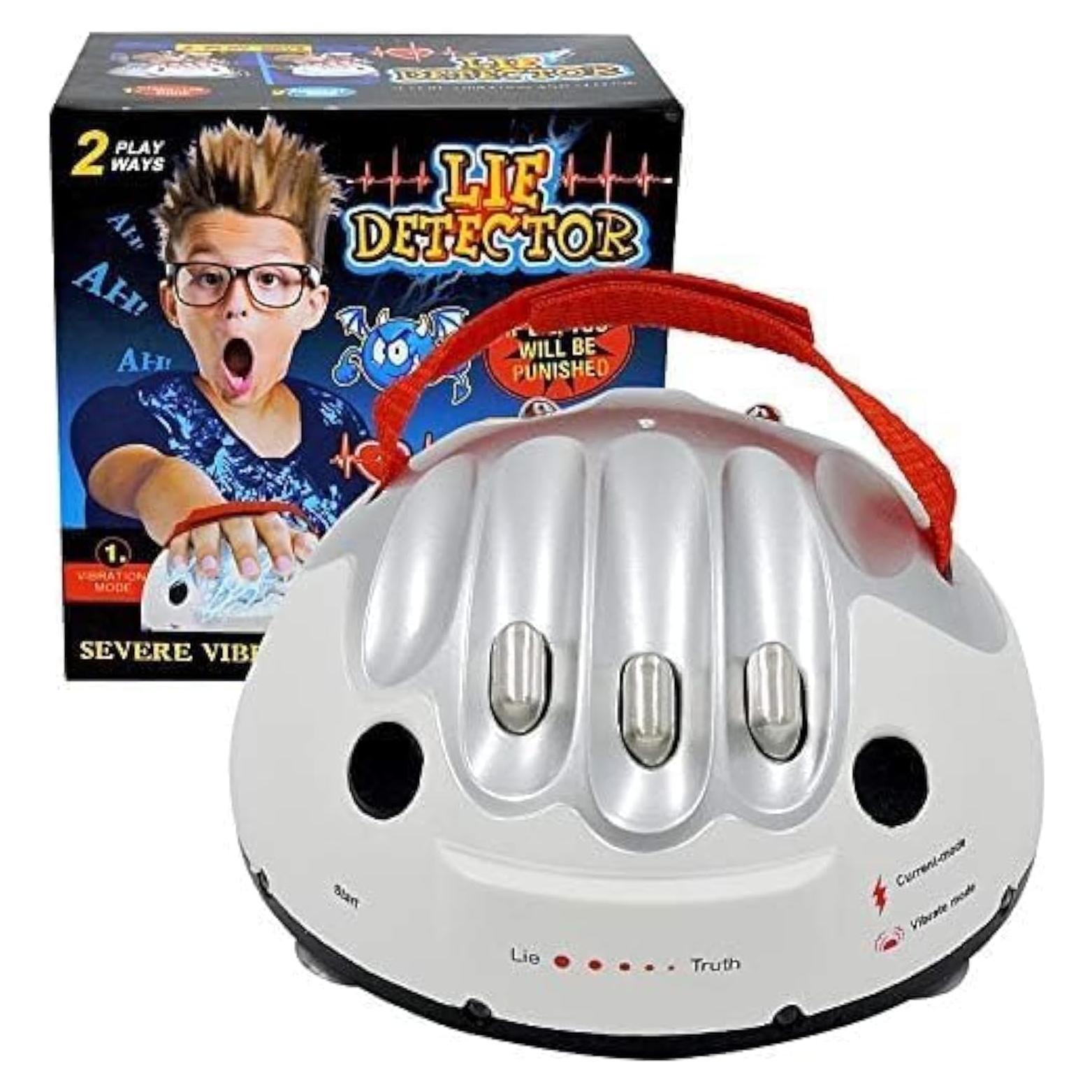 Detector de Mentiras Microeléctrico BRXY con LED y Descarga