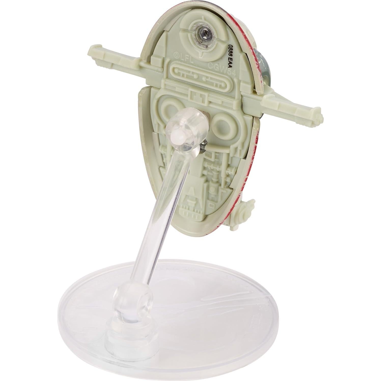 Vehículo Nave Estelar Slave 1 Boba Fett Hot Wheels 5.7x15.9 cm
