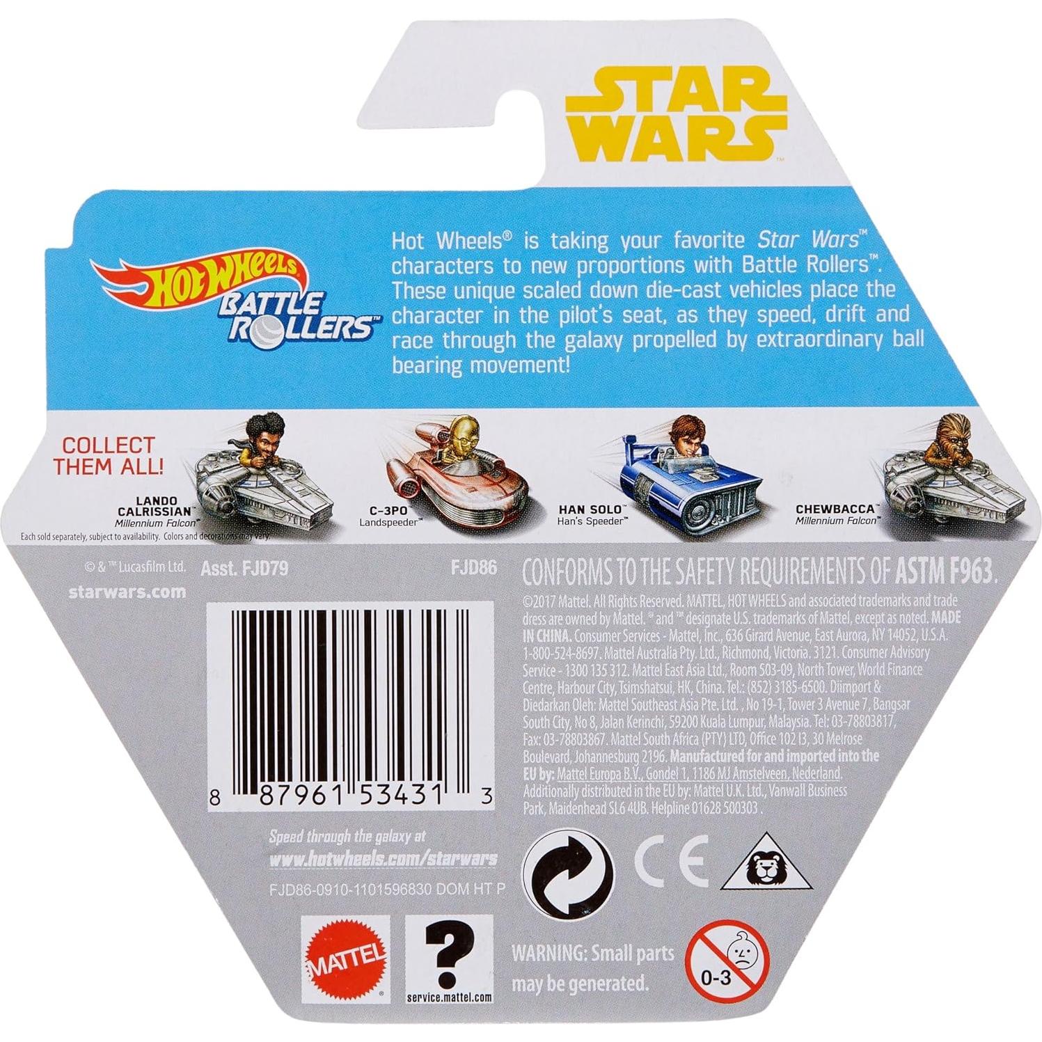 Vehículo Battle Rollers Star Wars Hot Wheels - Minotauro