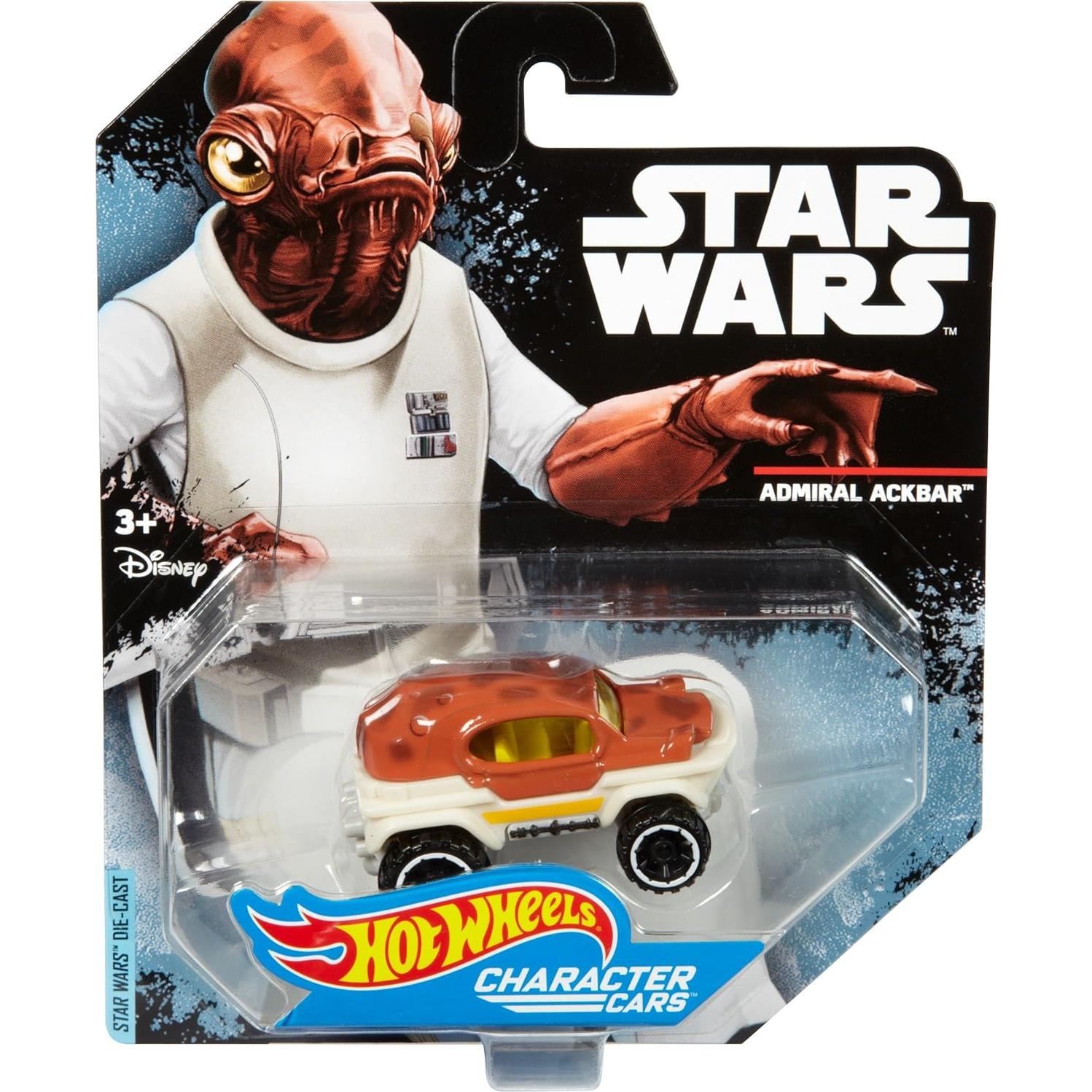 Vehículo Hot Wheels Star Wars Almirante Ackbar 1:64