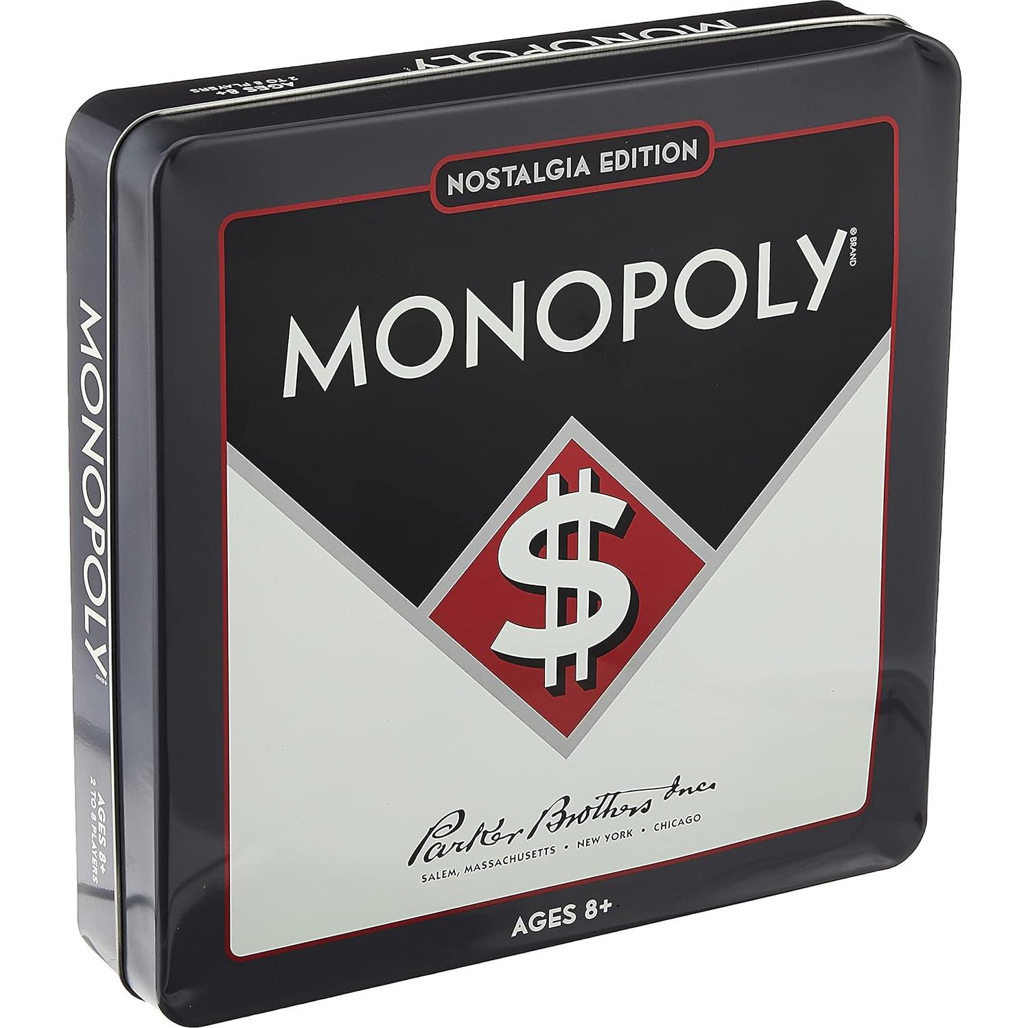 Monopoly Edición Nostalgia WS Game Company Juego de Mesa