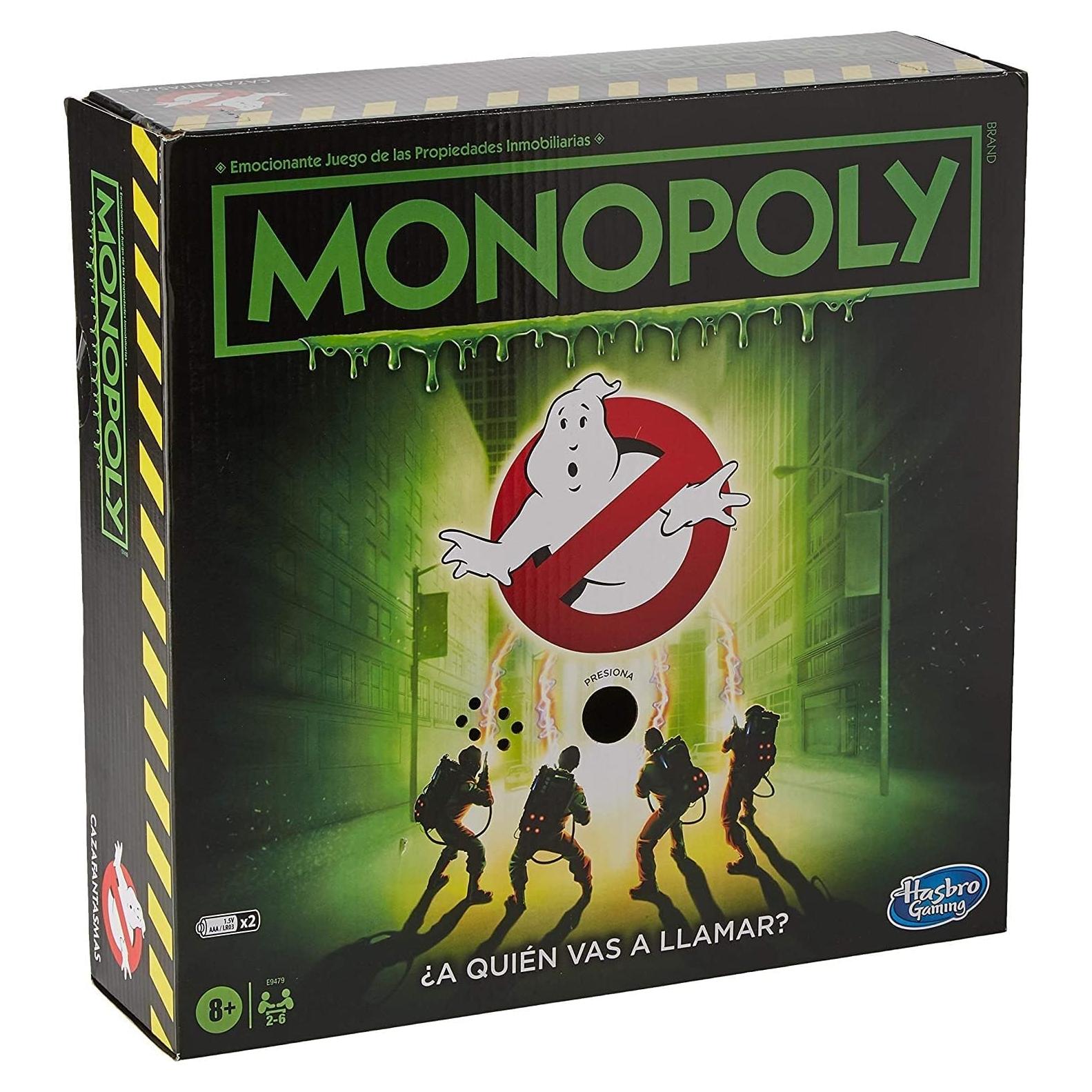 Monopoly Cazafantasmas Hasbro Juego de Mesa 2-6 Jugadores