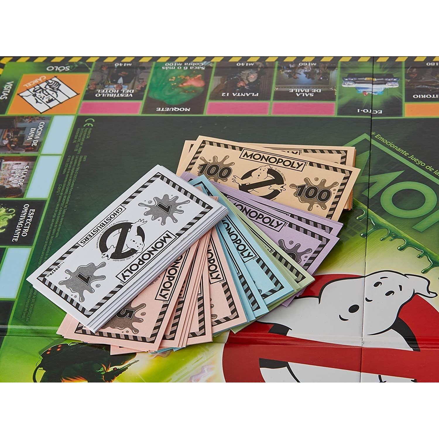 Monopoly Cazafantasmas Hasbro Juego de Mesa 2-6 Jugadores