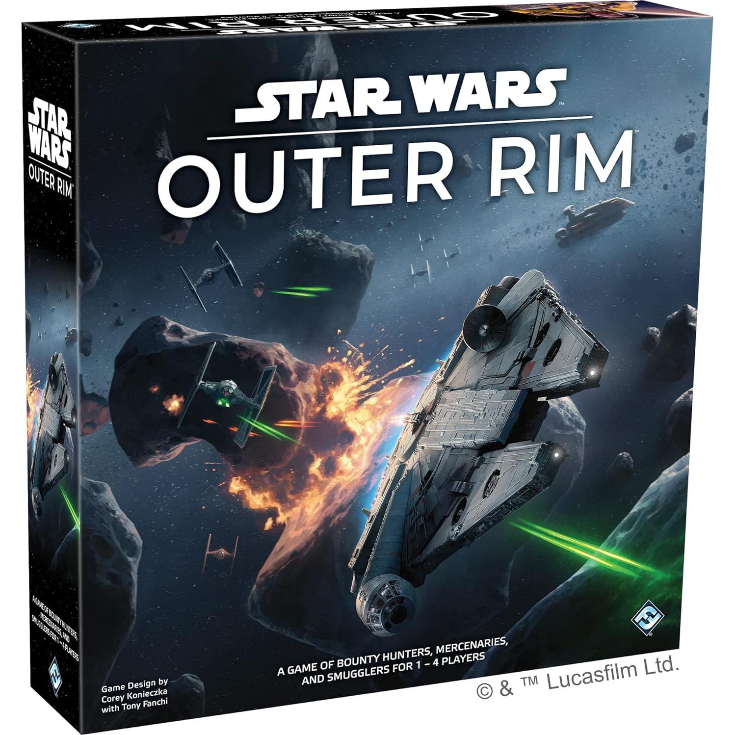 Juego de Mesa Star Wars Outer Rim Expansión Negocios Inacabados