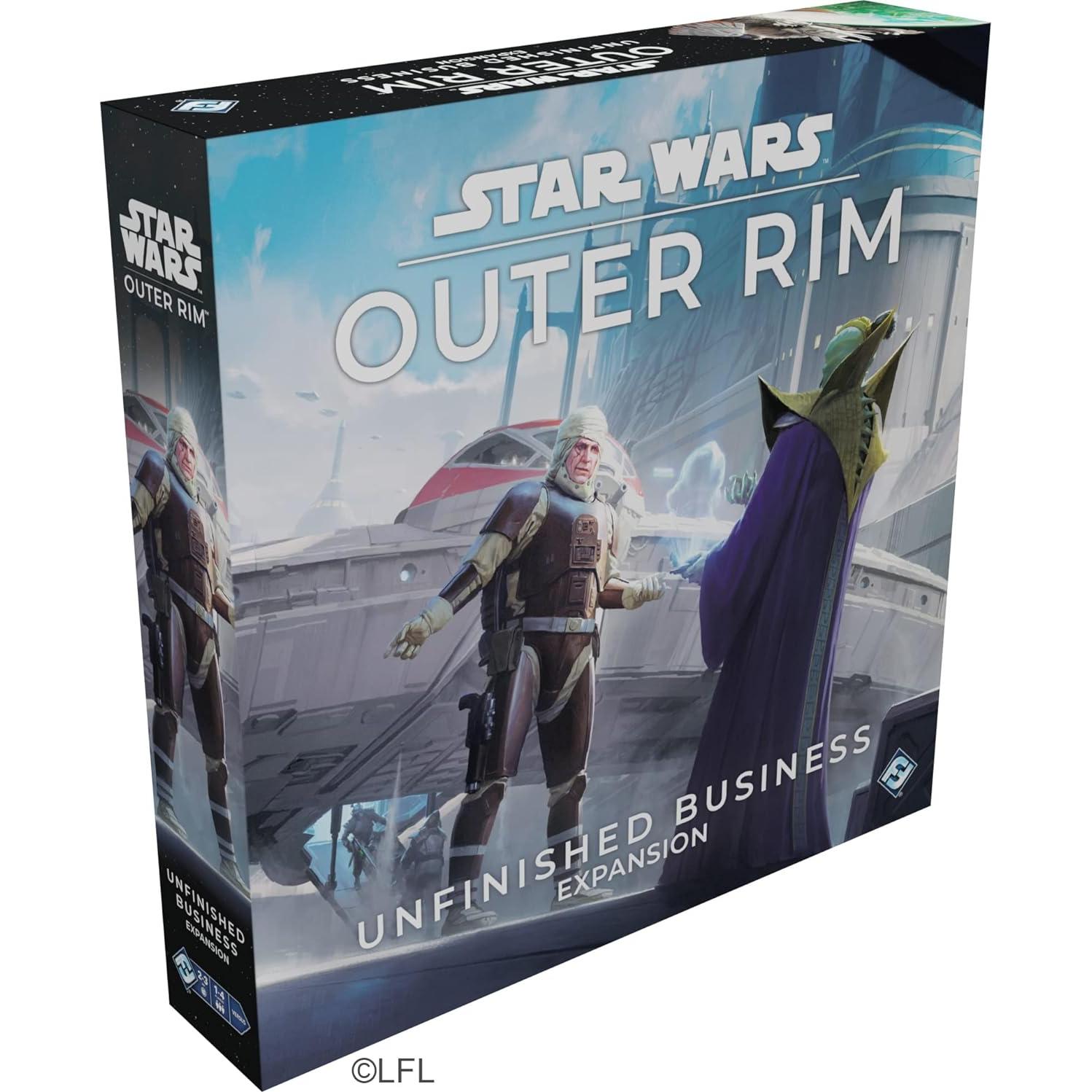 Juego de Mesa Star Wars Outer Rim Expansión Negocios Inacabados