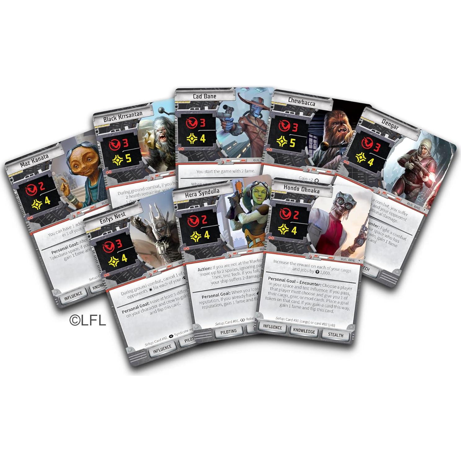 Juego de Mesa Star Wars Outer Rim Expansión Negocios Inacabados