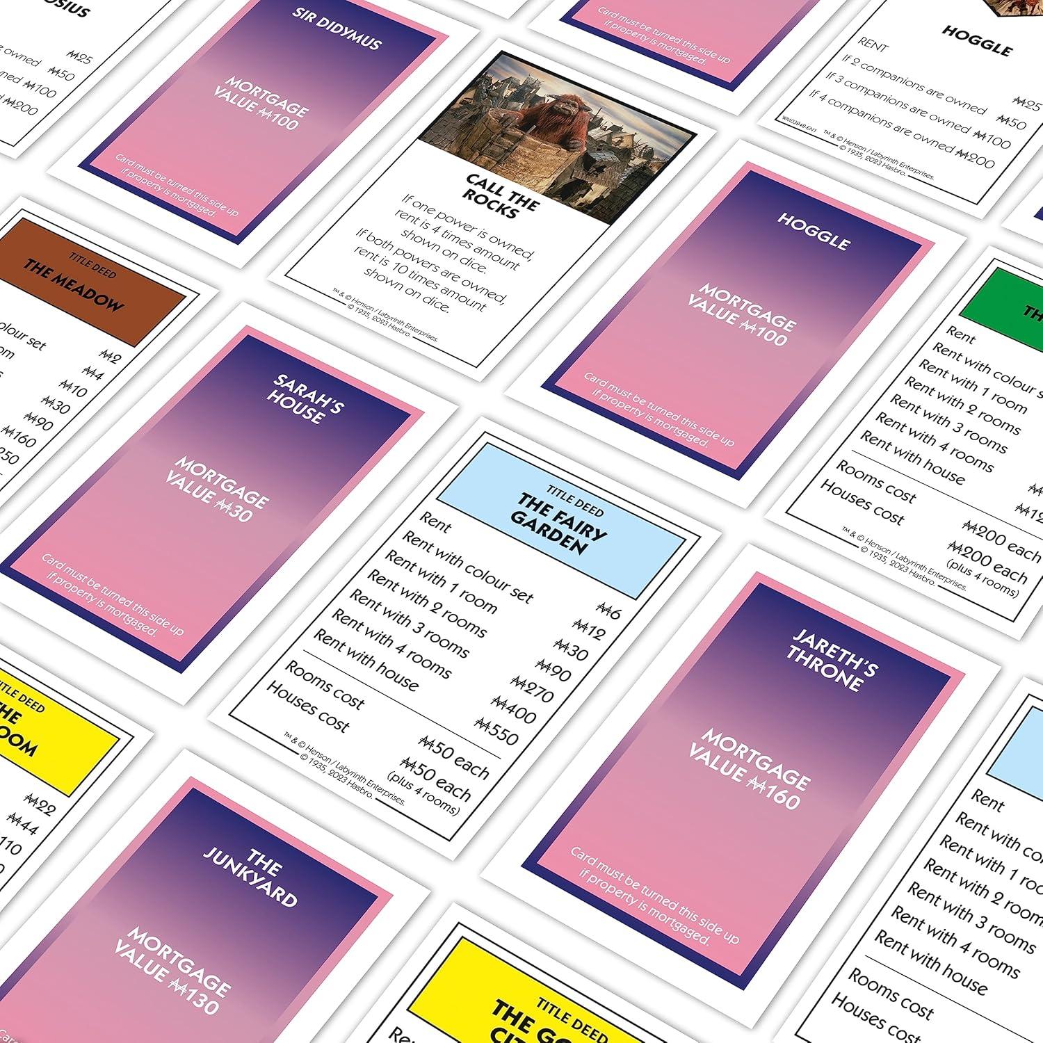 Juego de Mesa Laberinto Monopoly Winning Moves 2-6 Jugadores