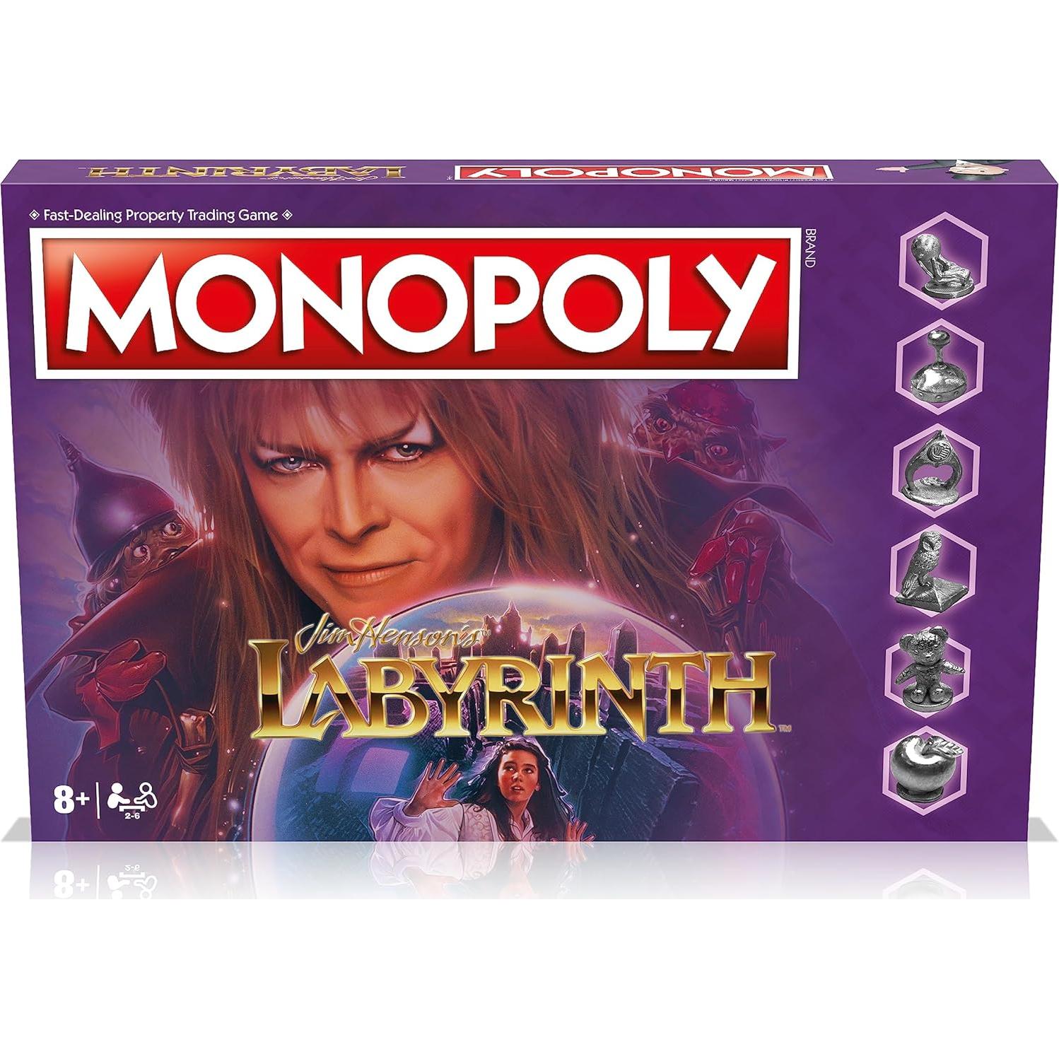 Juego de Mesa Laberinto Monopoly Winning Moves 2-6 Jugadores