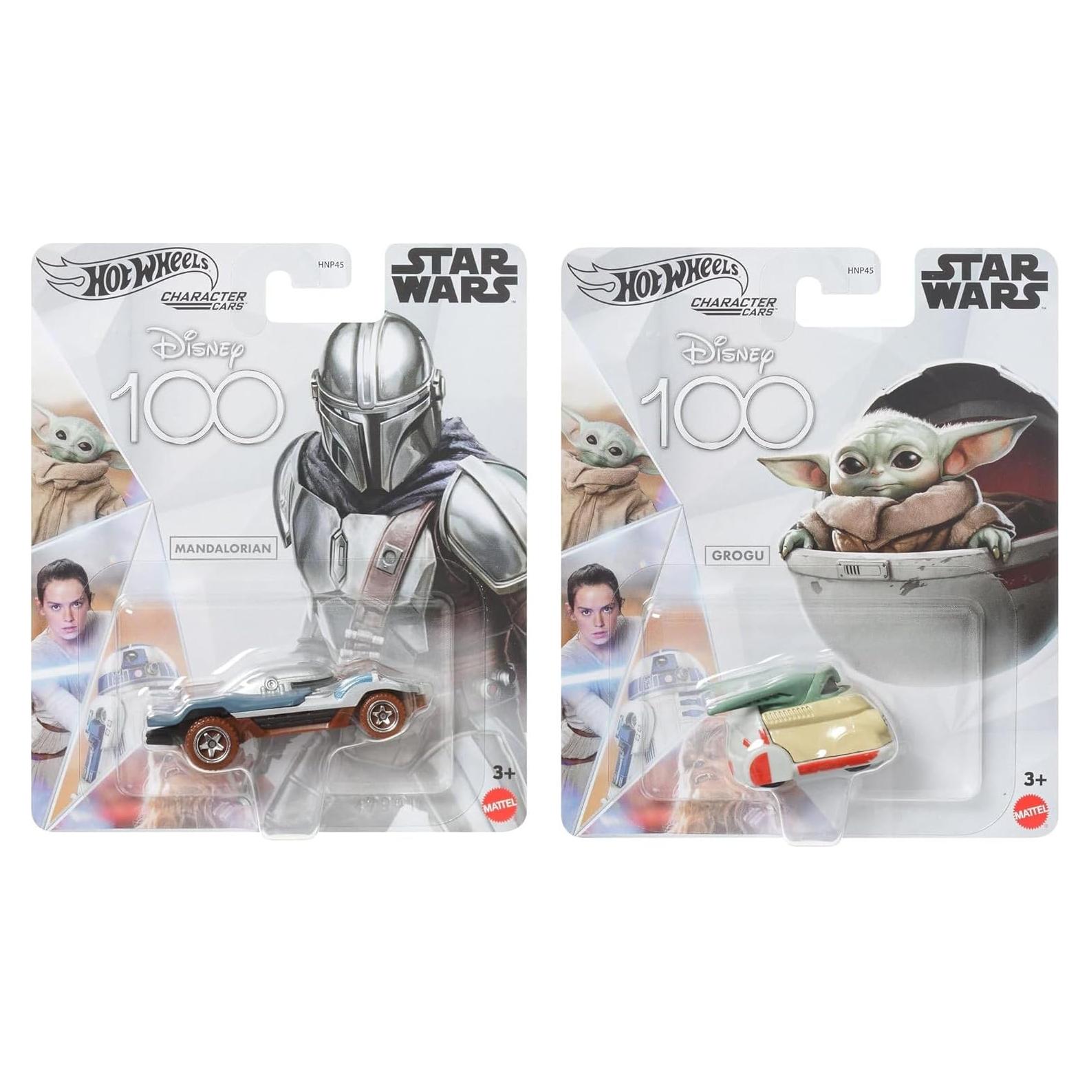 Hot Wheels Star Wars Mandalorian y Grogu - Colección Disney 100