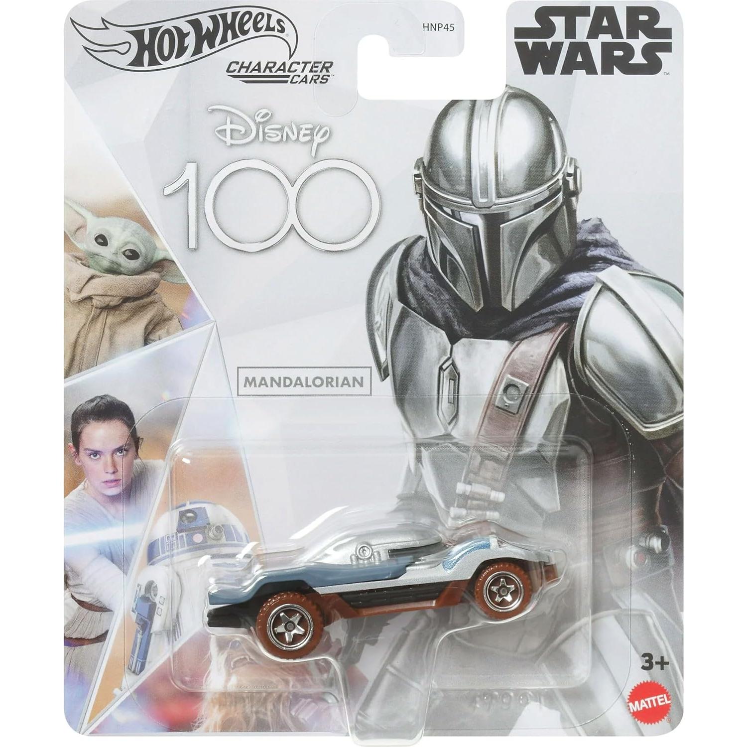 Hot Wheels Star Wars Mandalorian y Grogu - Colección Disney 100