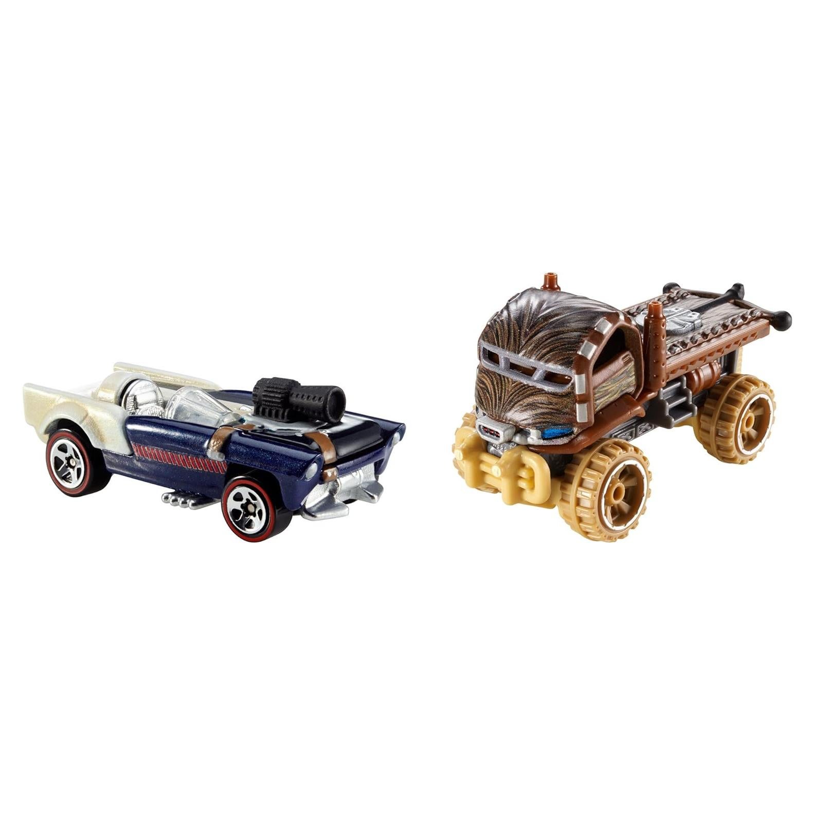 Hot Wheels Star Wars Chewbacca y Han Solo Coche 1:64