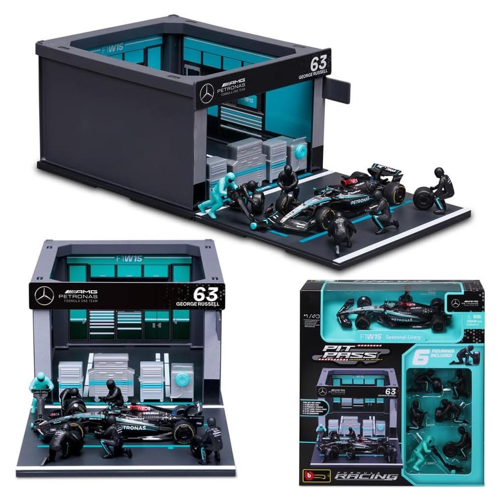 Modelo de Coche Diecast 1:43 Xiangtat F1 Team W15 2024