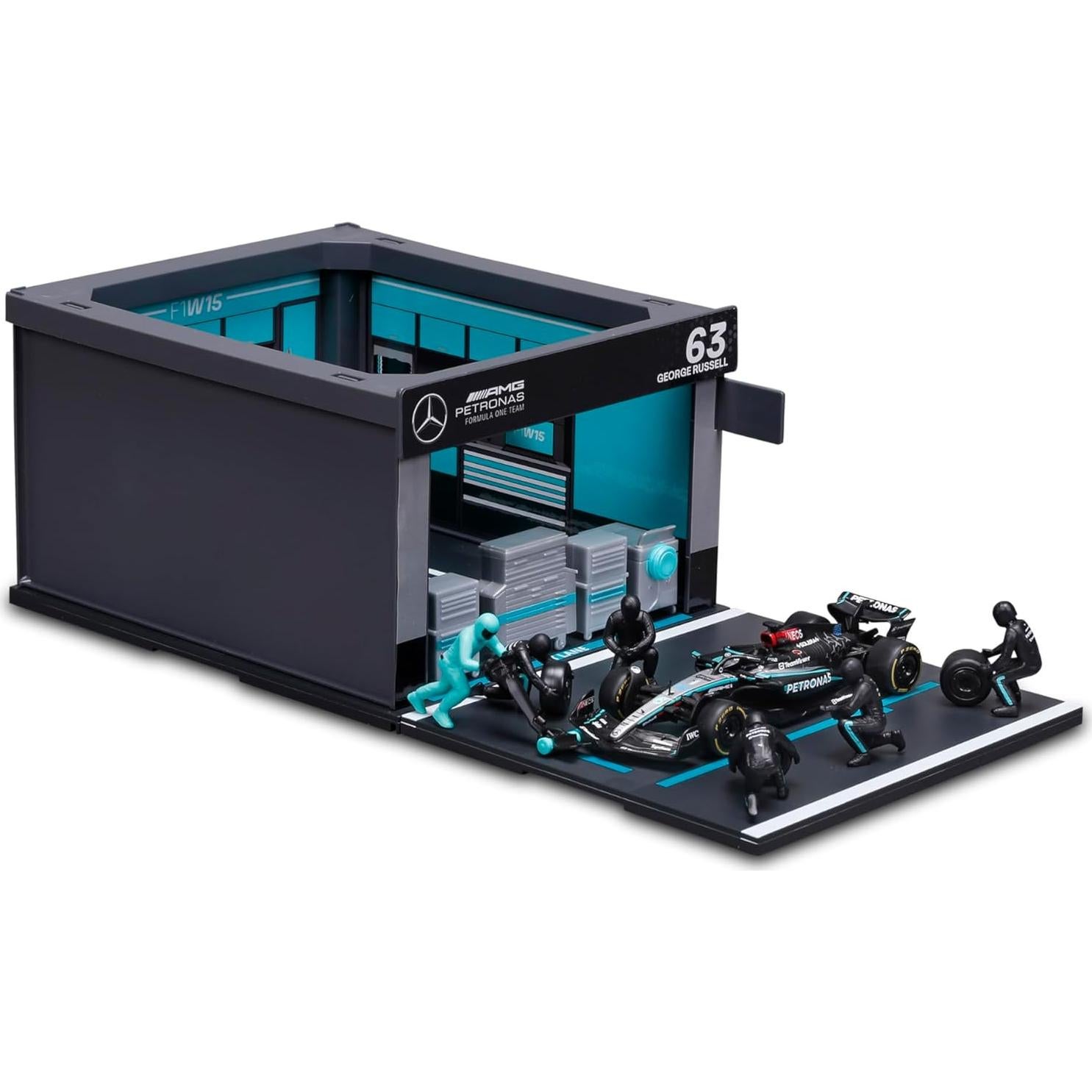 Modelo de Coche Diecast 1:43 Xiangtat F1 Team W15 2024