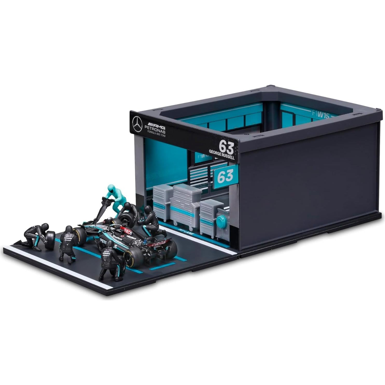 Modelo de Coche Diecast 1:43 Xiangtat F1 Team W15 2024