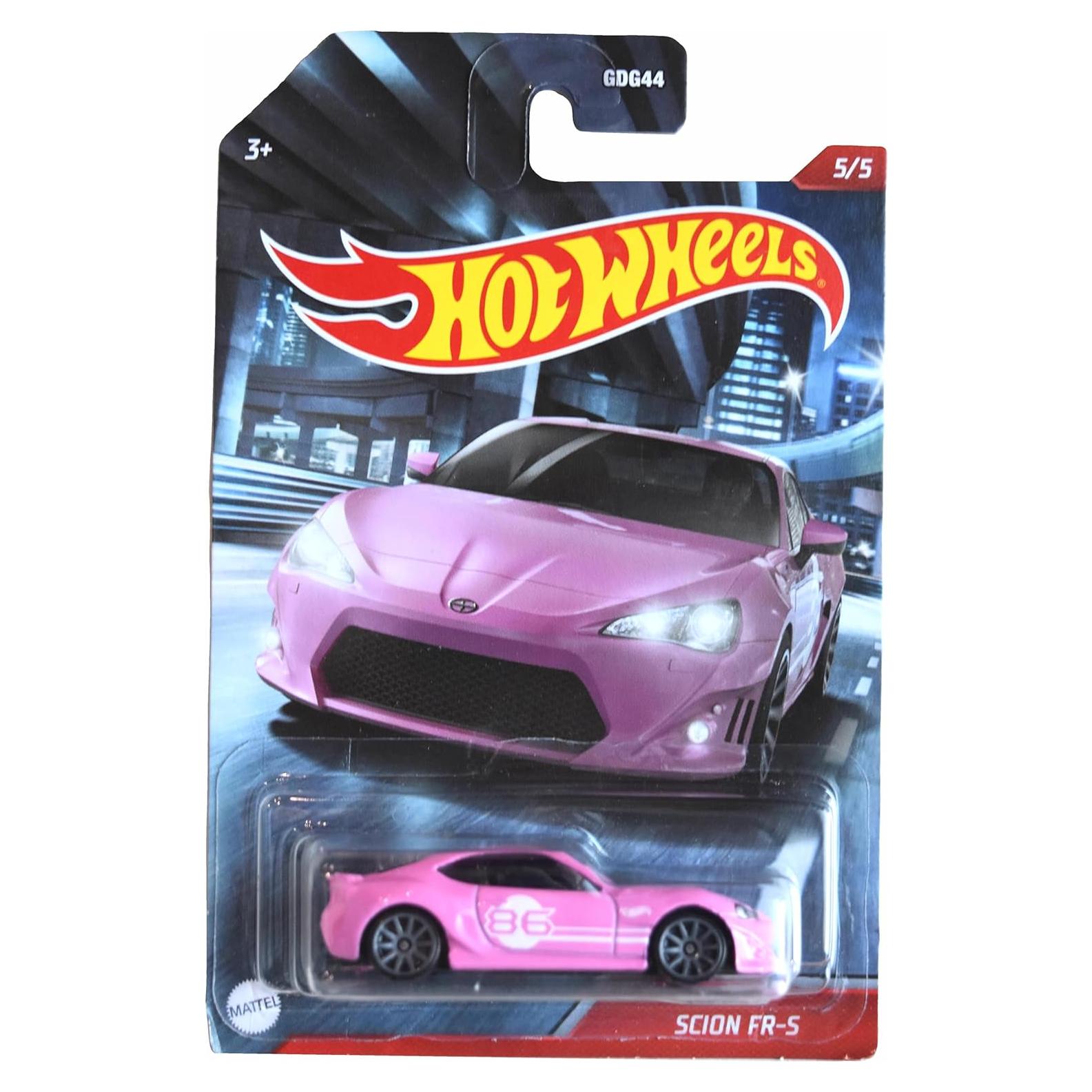 Auto a Escala Hot Wheels Sciion FR-S Rosa 1:64