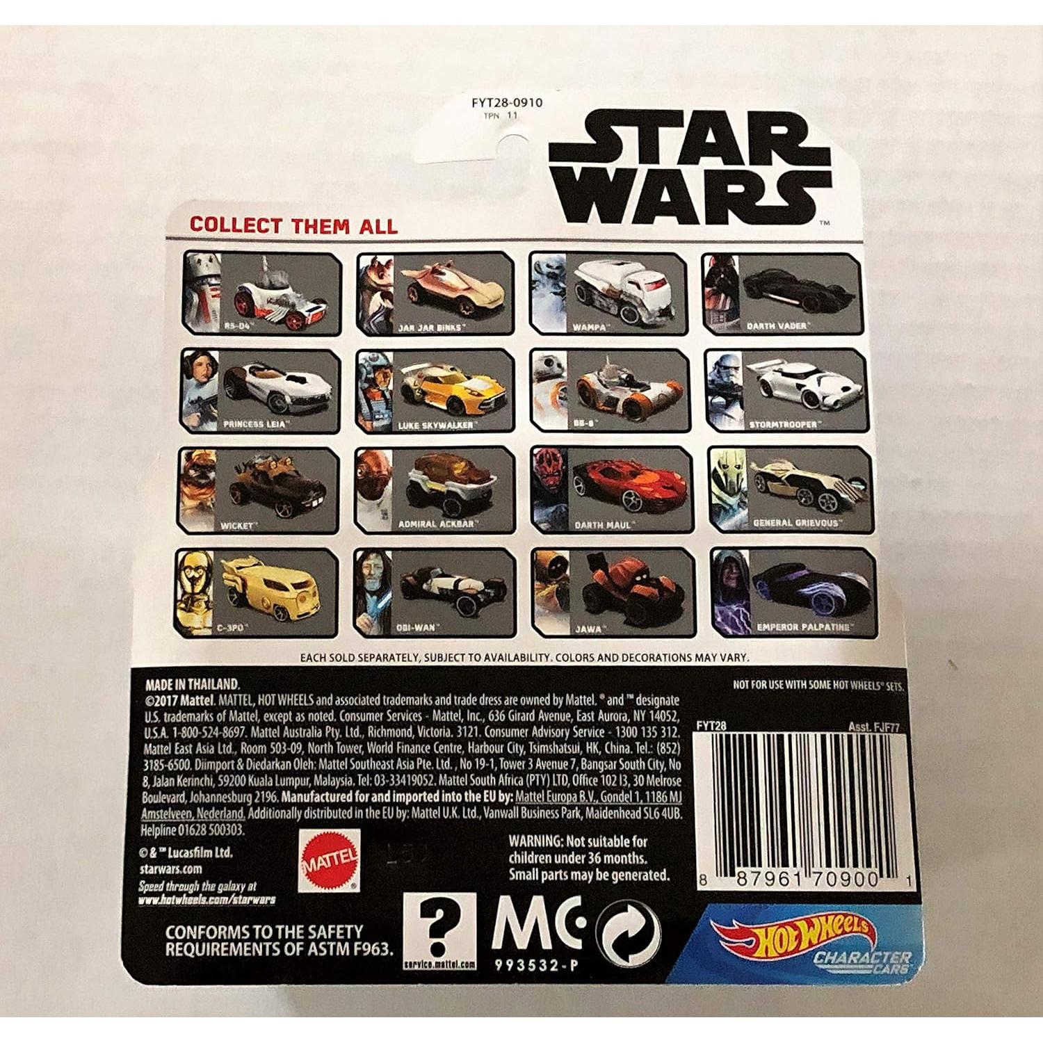 Vehículo Hot Wheels Star Wars R2-Q5 a escala 1:64
